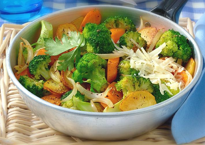 Kartoffel-Brokkoli-Pfanne