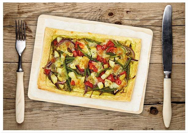 Mediterrane Kartoffel-Gemüse-Tarte 