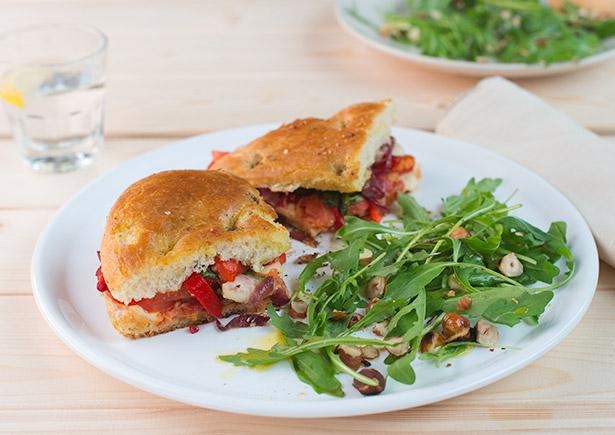 Italienisches „Club Sandwich“  