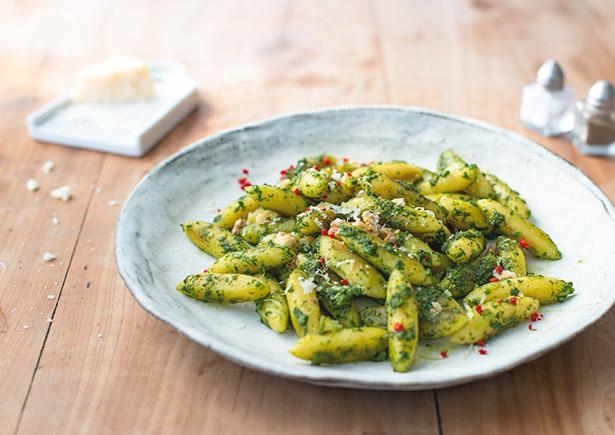 Kross gebratene Schupfnudeln „Popeye“ 