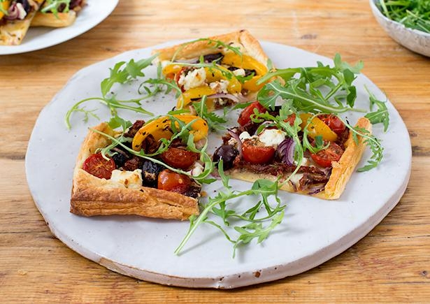 Blätterteig-Tarte a la Greco