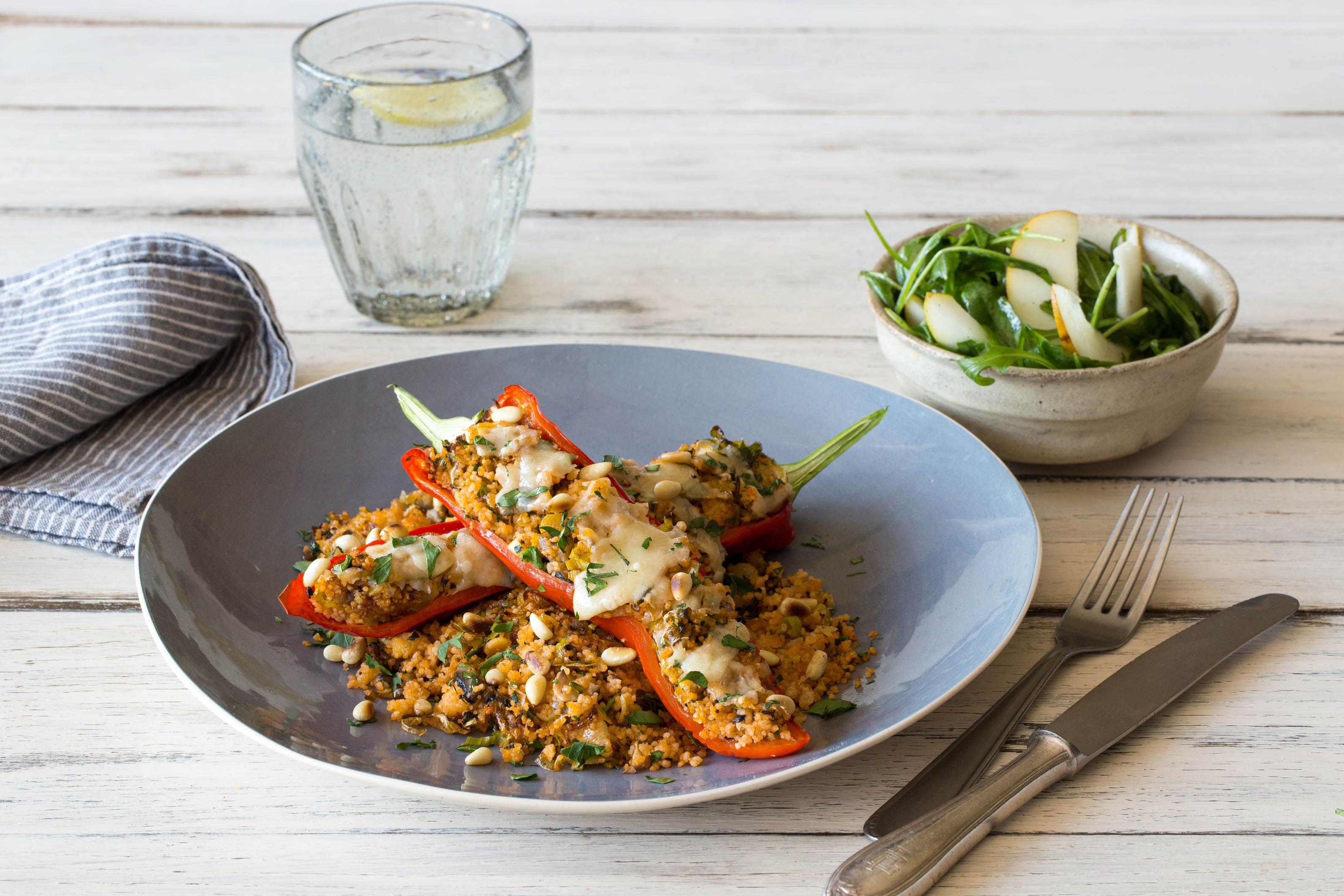 Herzhaft trifft süß: Spitzpaprika gefüllt