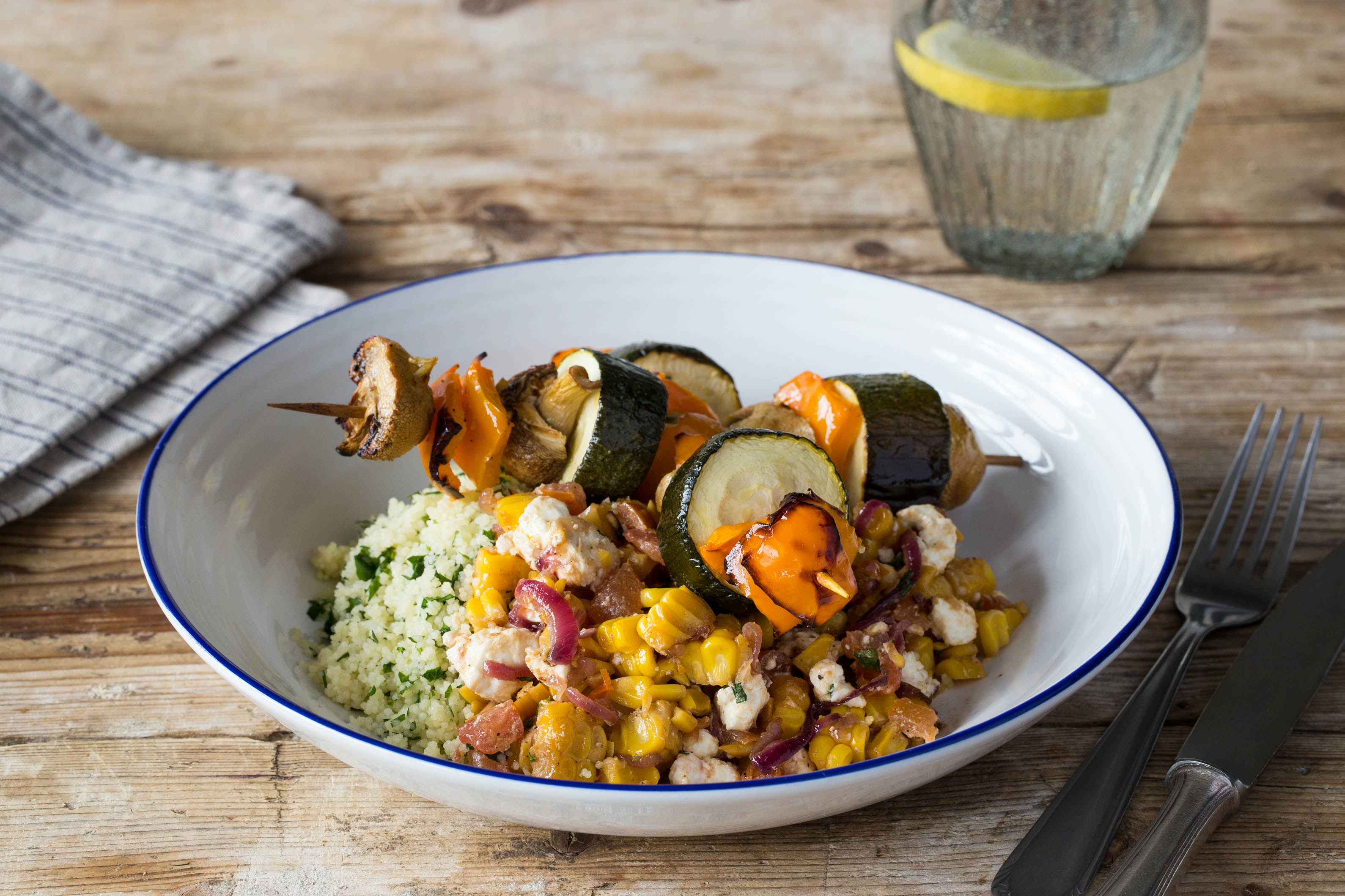 Caramelized Veggie Skewers