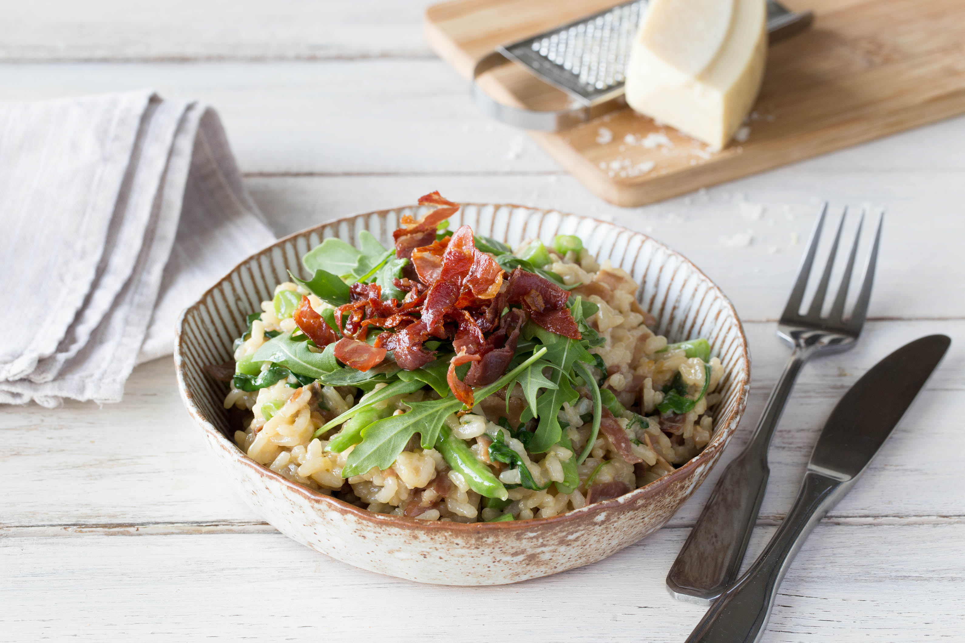 Prosciutto & Rocket Risotto