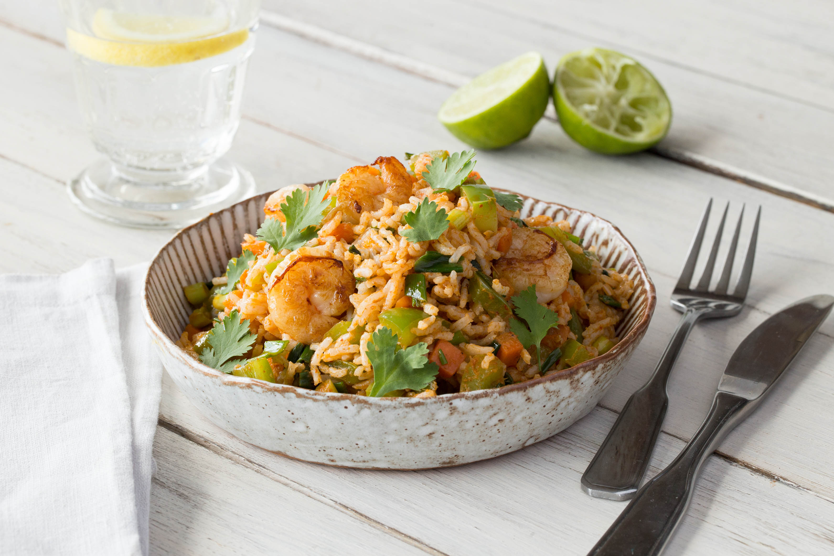 Tom Yum Prawn Fried Rice