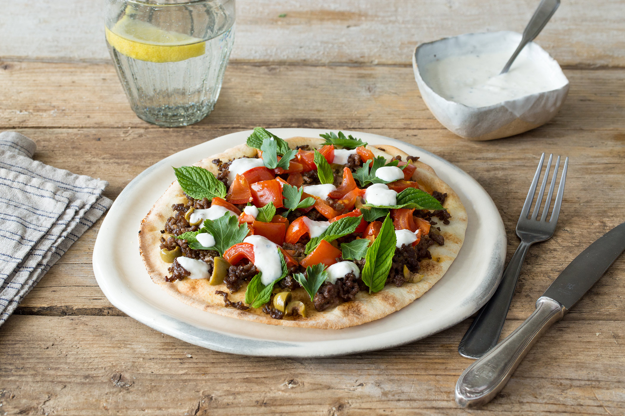 Lamb Flatbreads