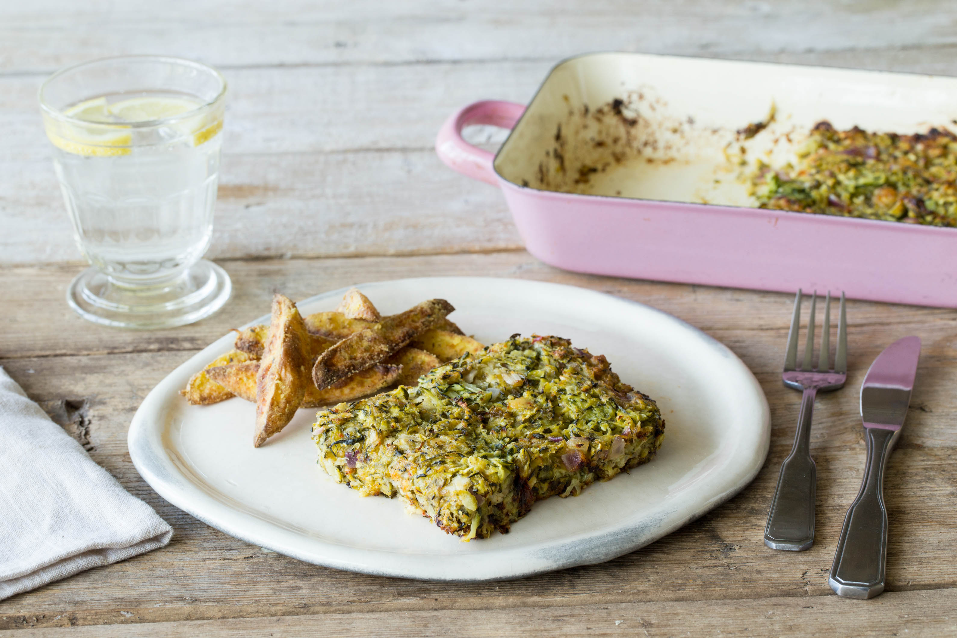 Courgette & Cheese Gratin