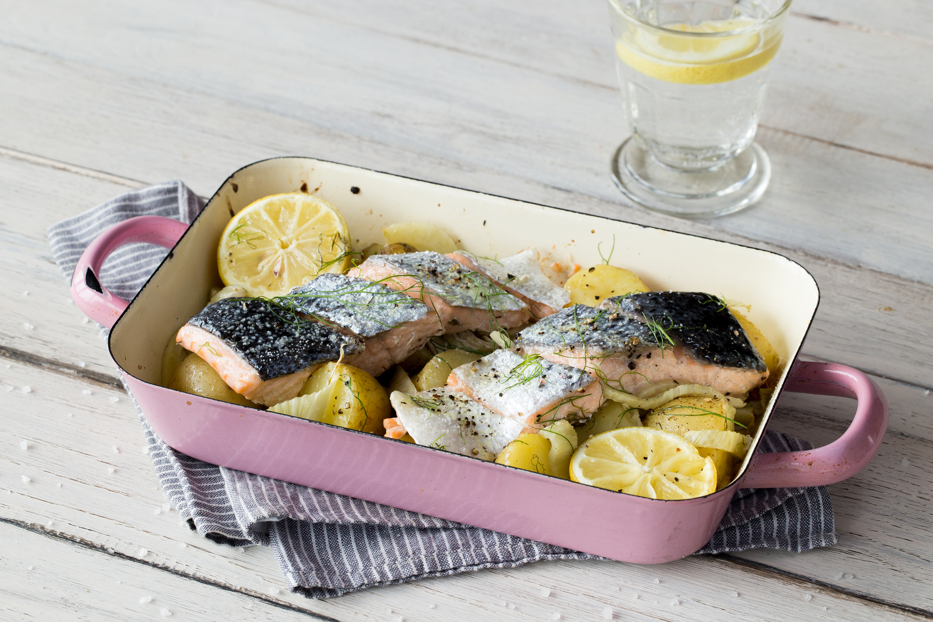 Oven Baked Ocean Trout