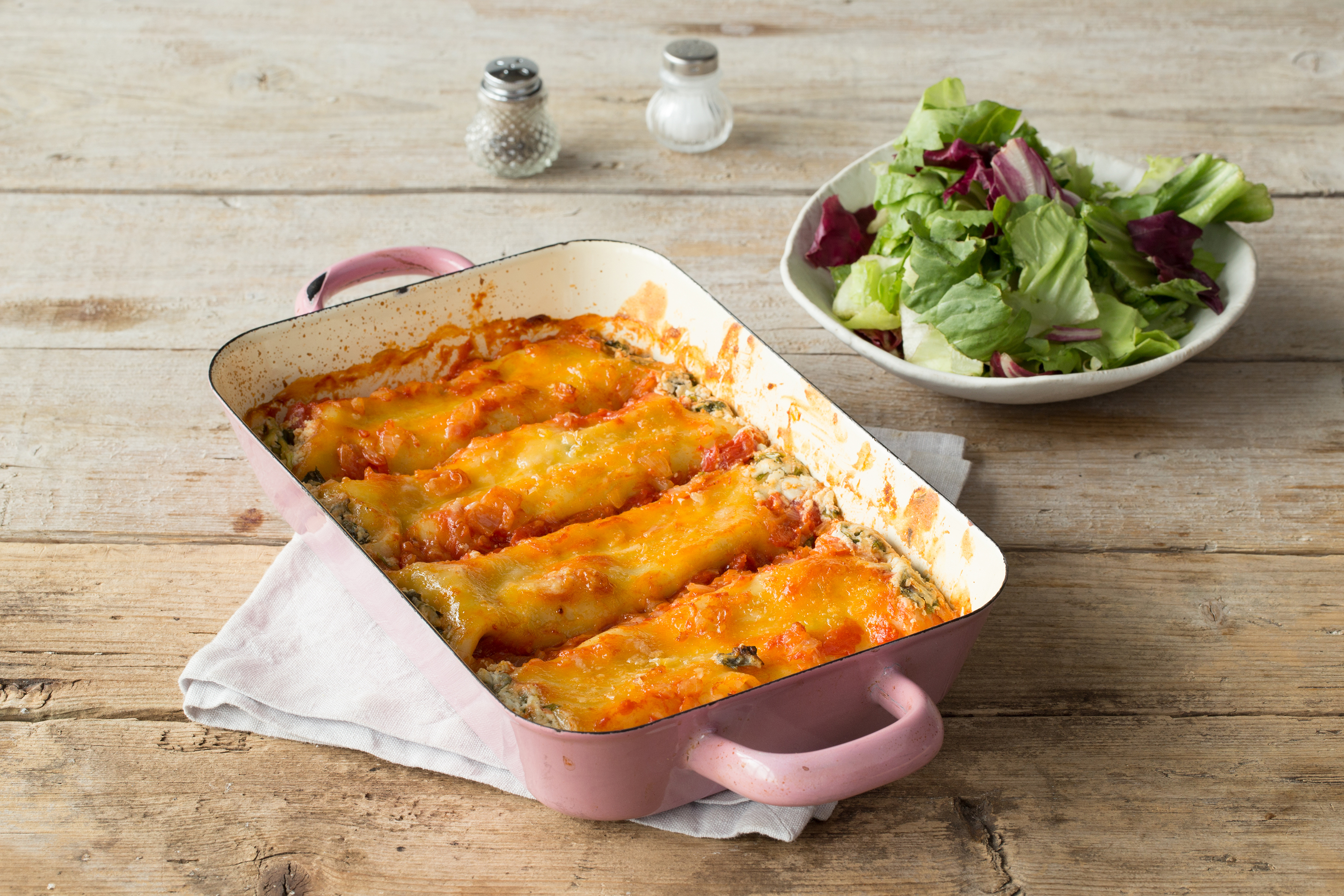 Spinach & Ricotta Cannelloni