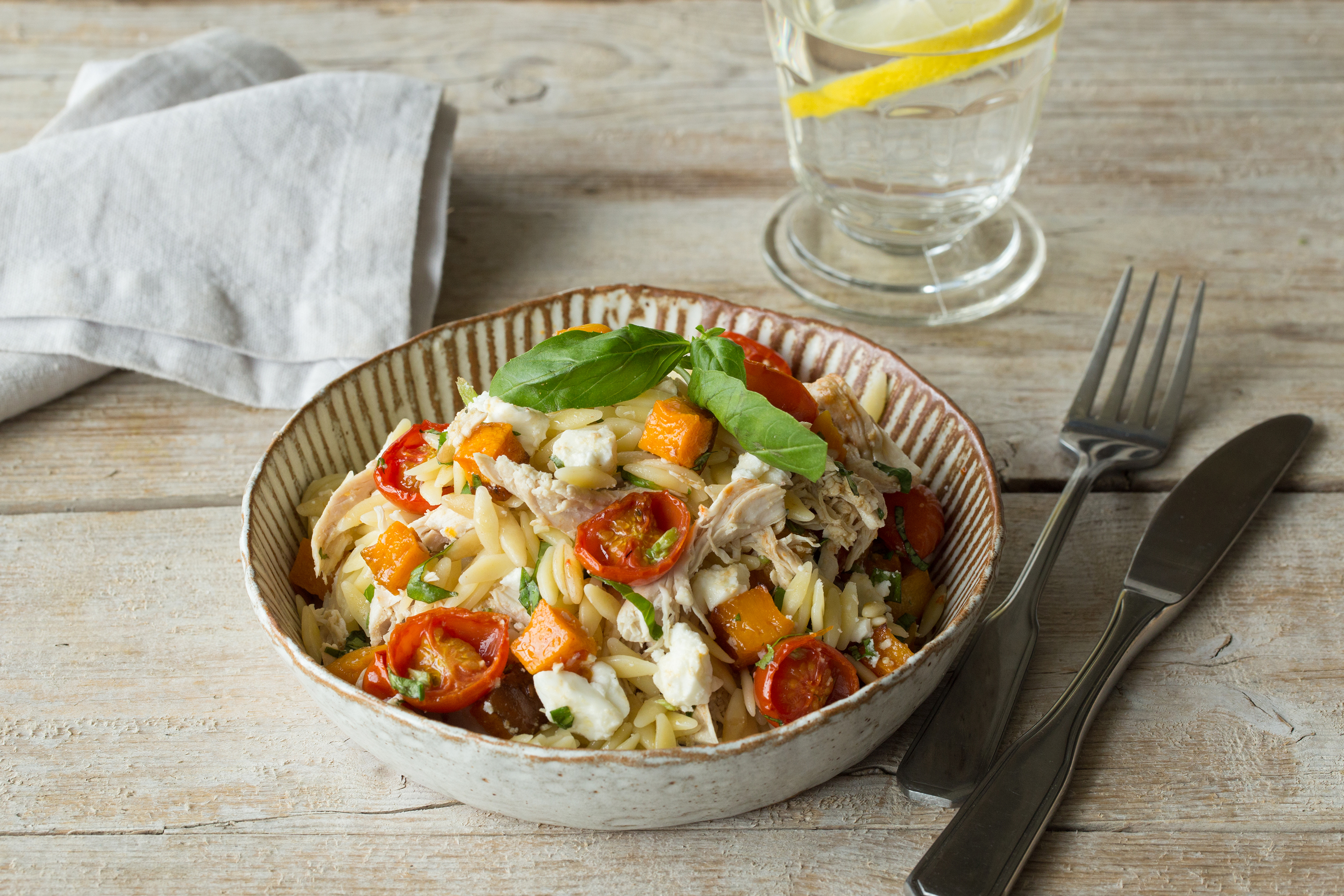 Poached Chicken & Risoni Salad