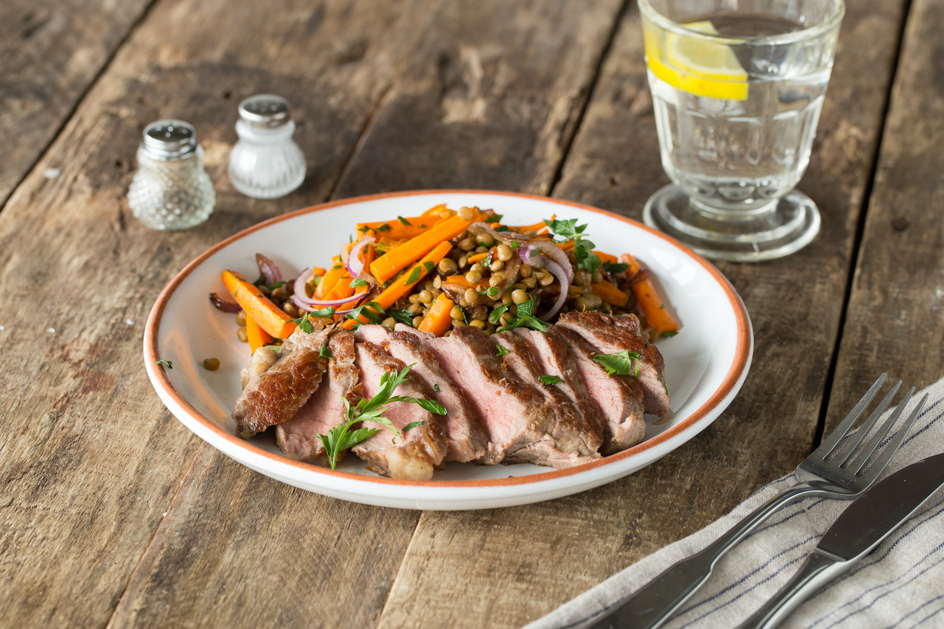 Steak & Lentil Delight