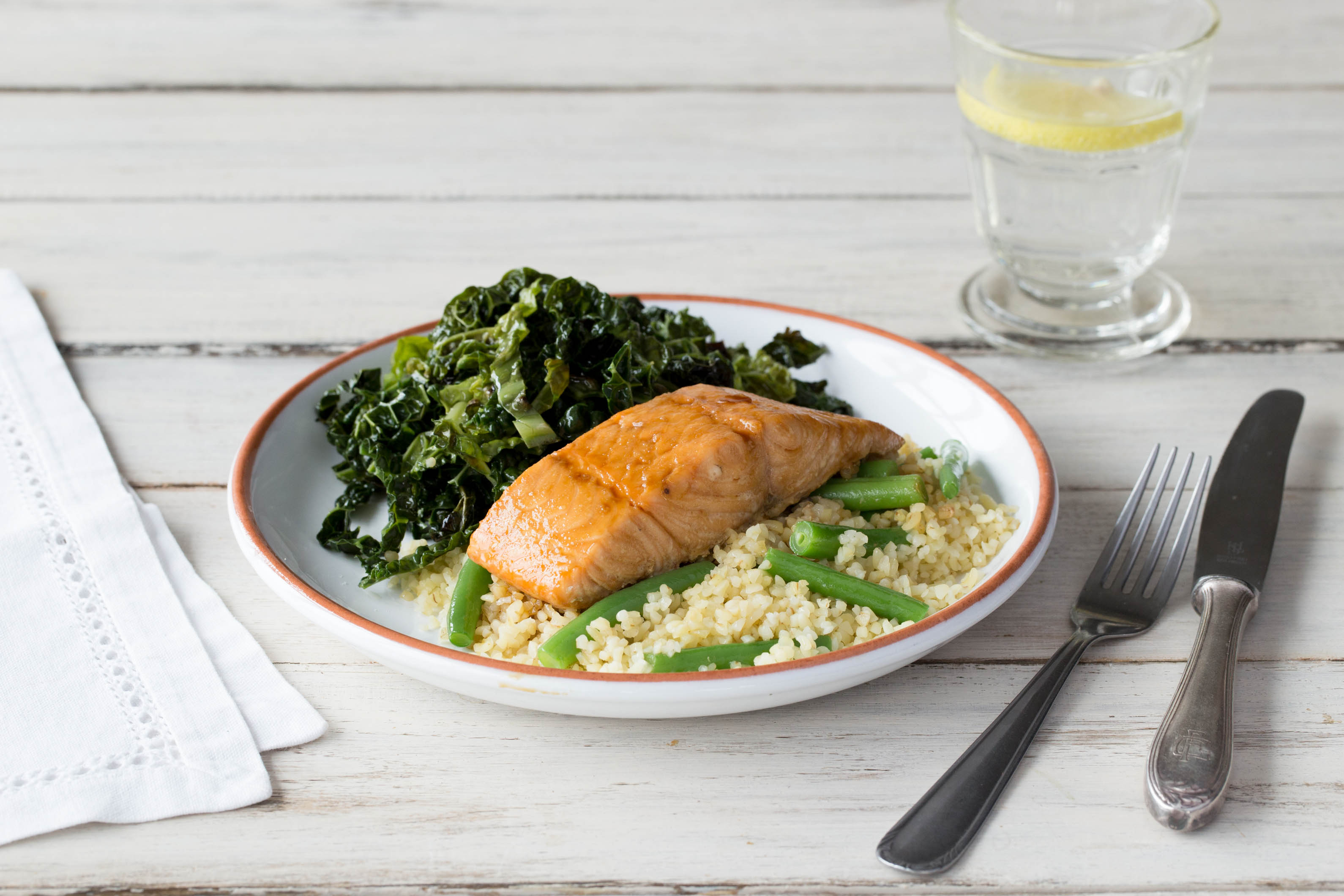 Soy & Honey Baked Salmon