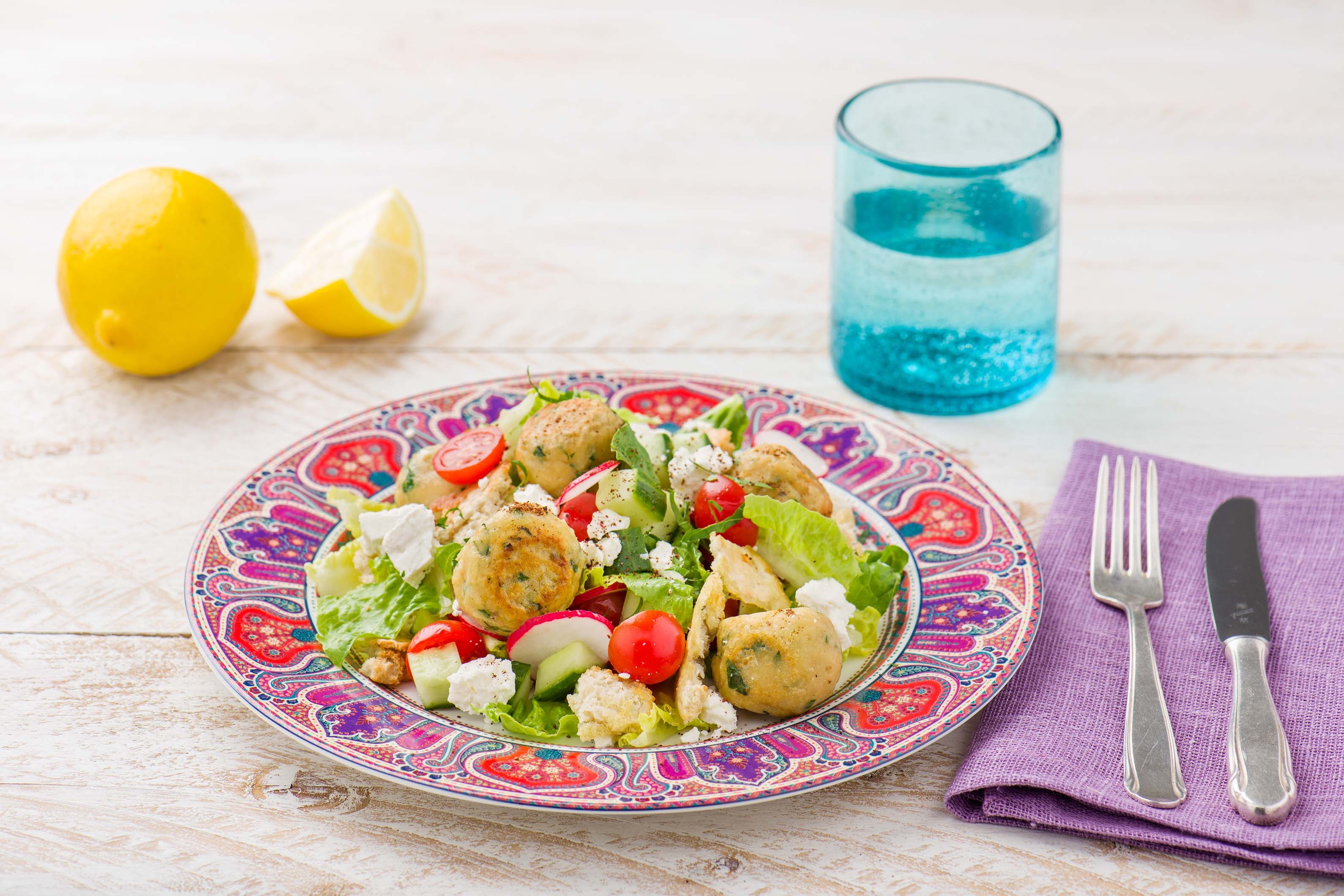 Libanesischer Fattoush-Salat