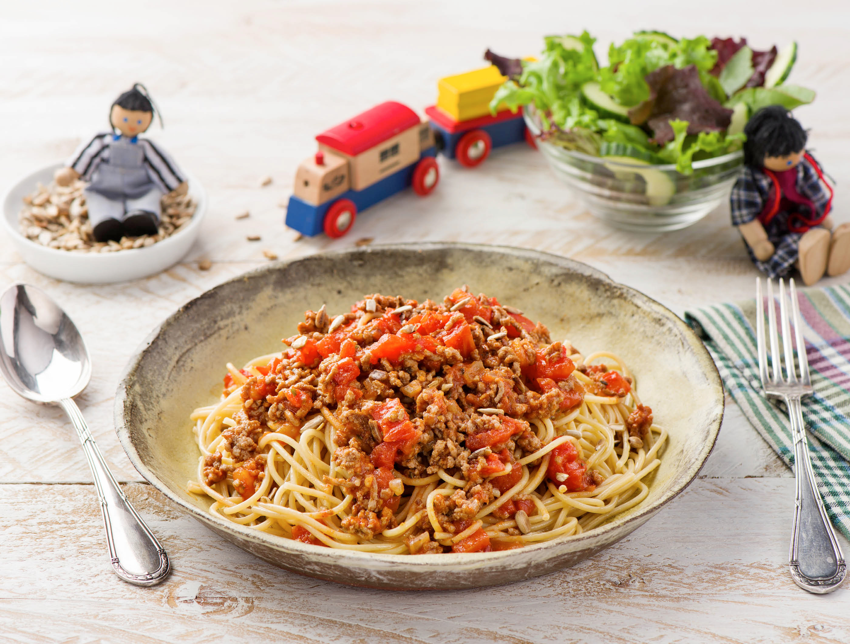 Spaghetti bolognese met gehakt