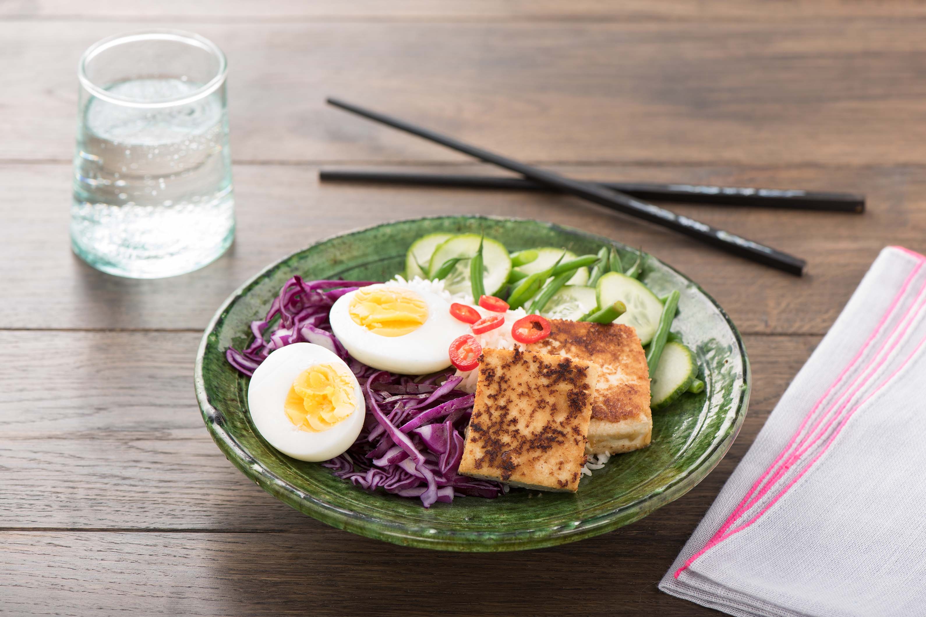 Gado Gado with Coconut Rice