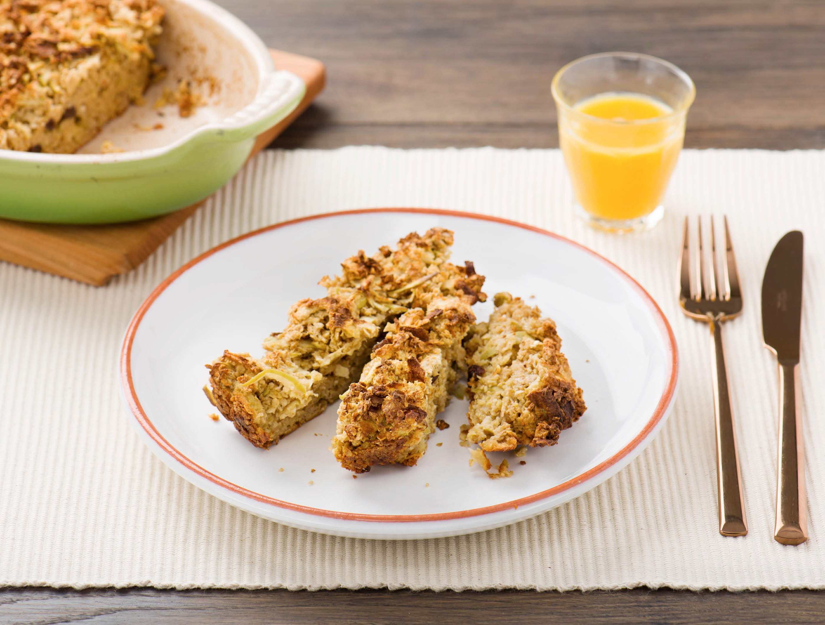 Ontbijtkoek met appel