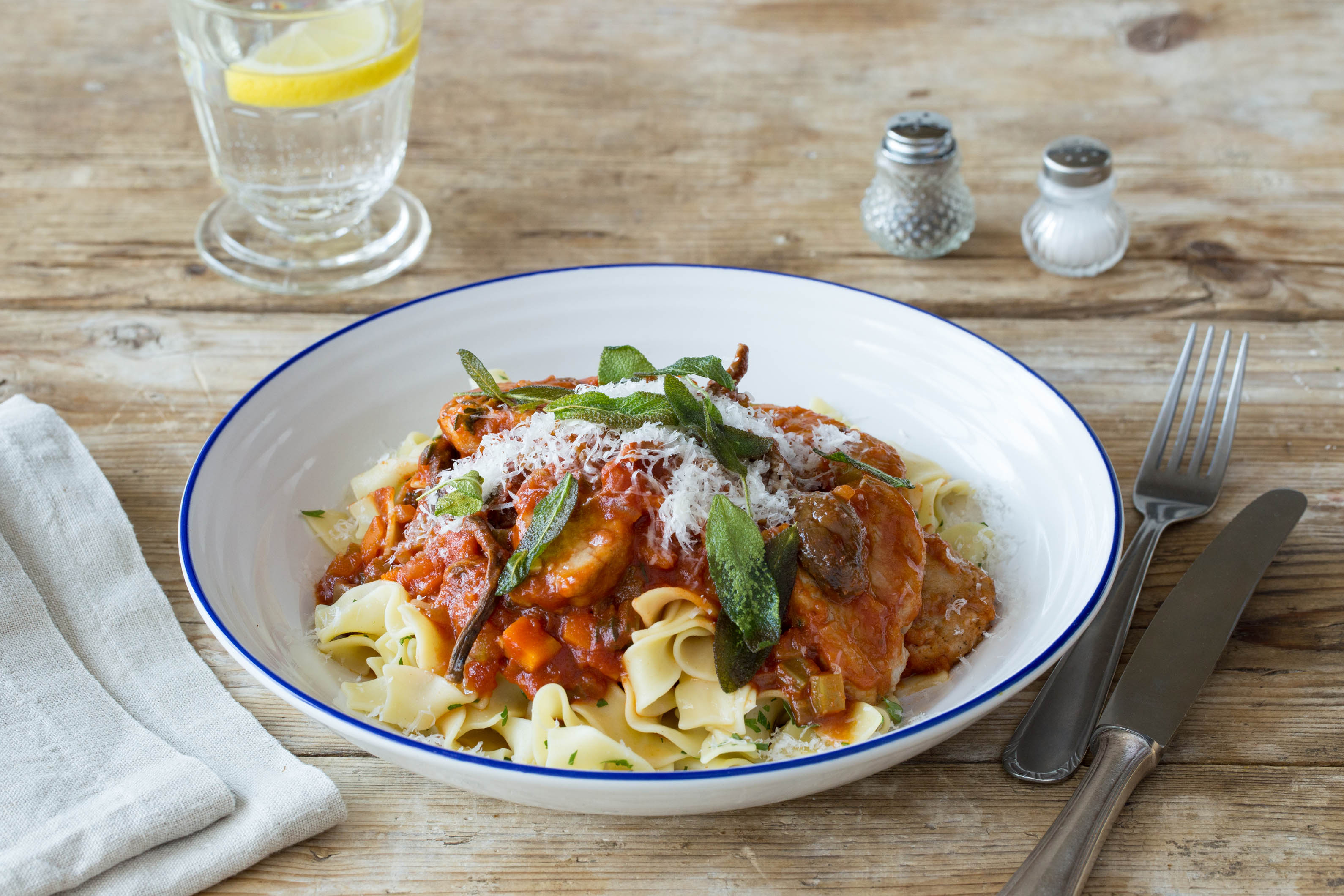 Feines Kalbs-„Ossobuco“