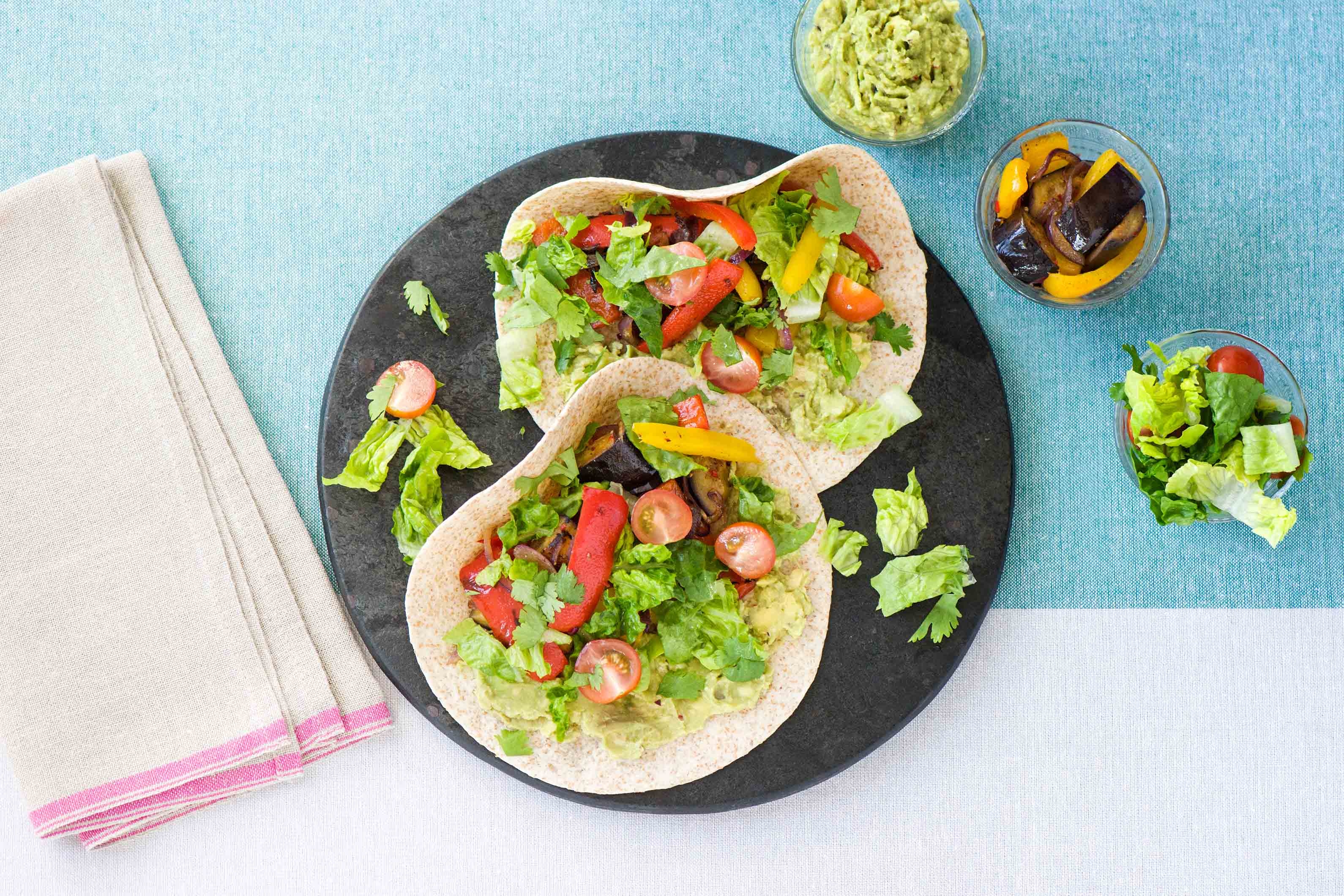 DIY Vegetarian Fajitas