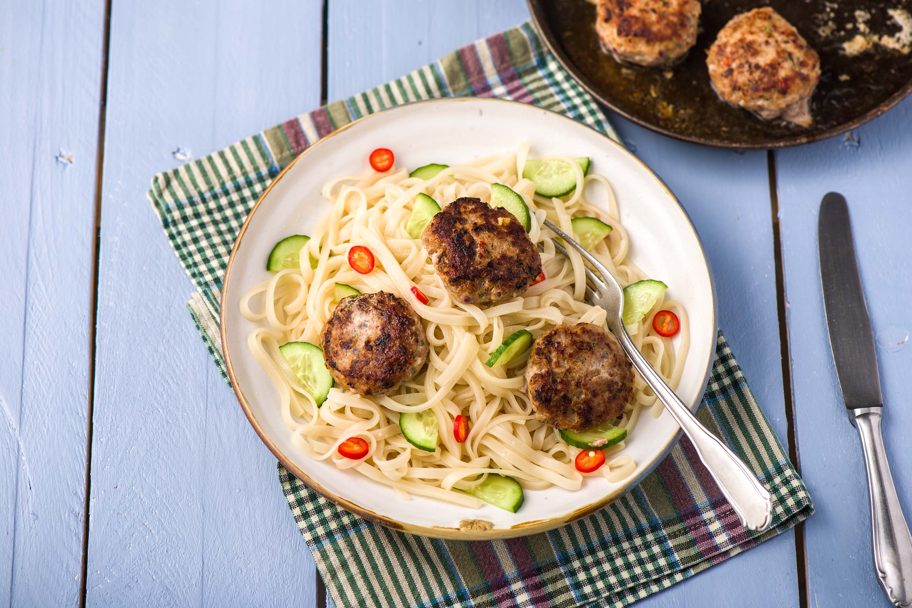 Coriander Pork Patties