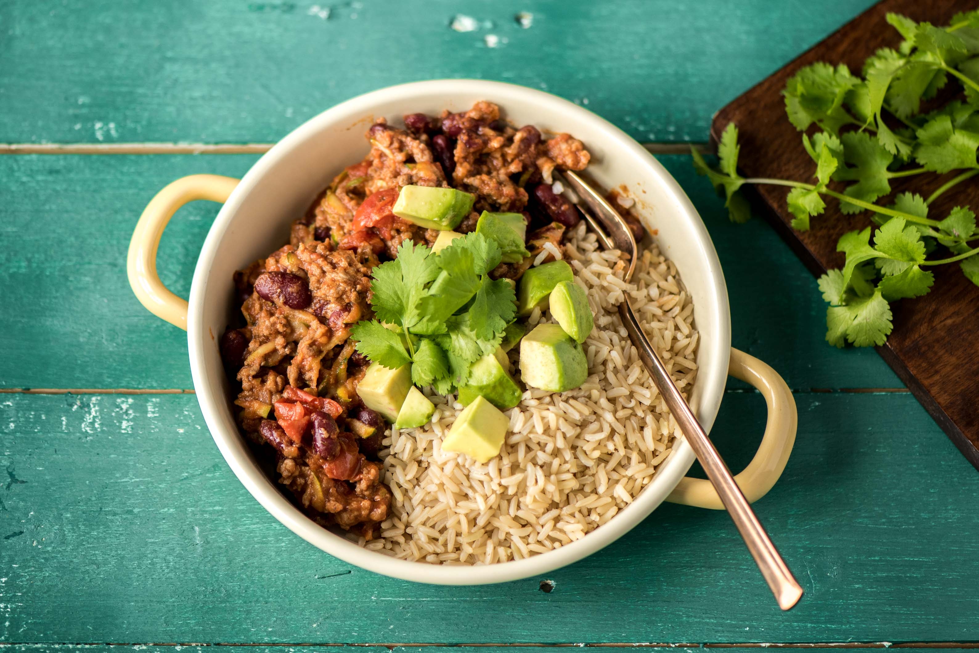 Mexican Chilli Con Carne Bowl
