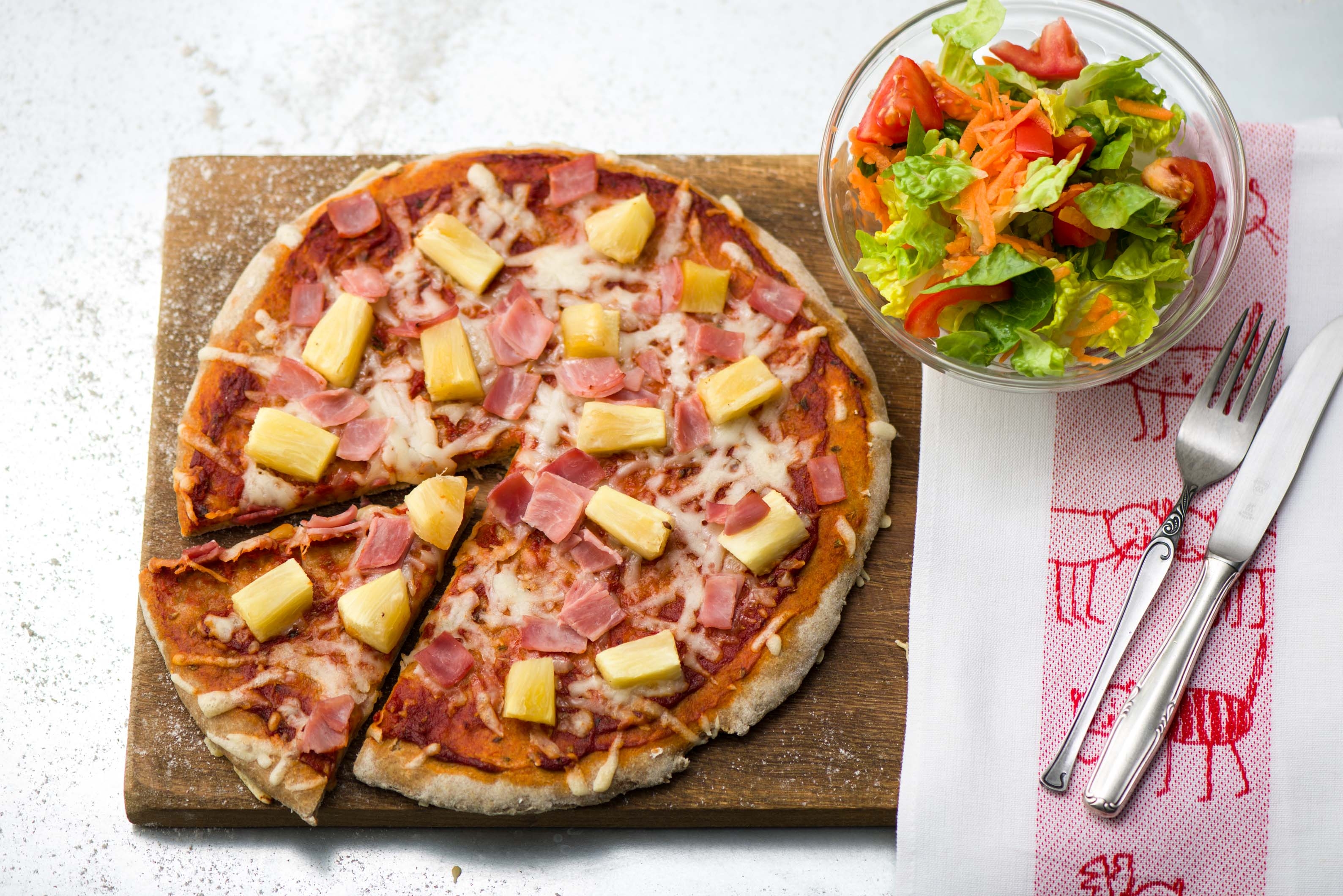 Ham & Pineapple Pizza