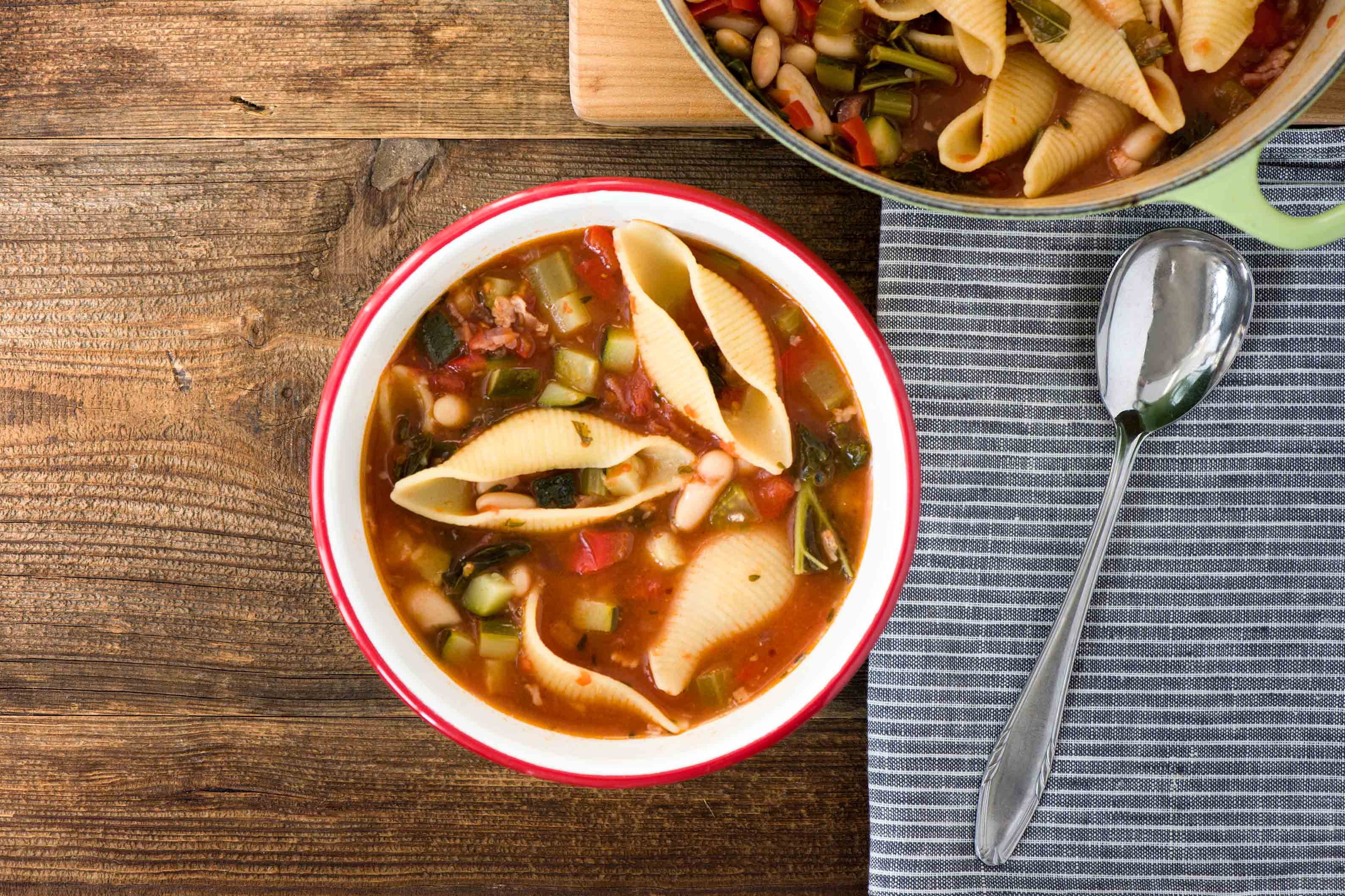 Fresh Minestrone Soup