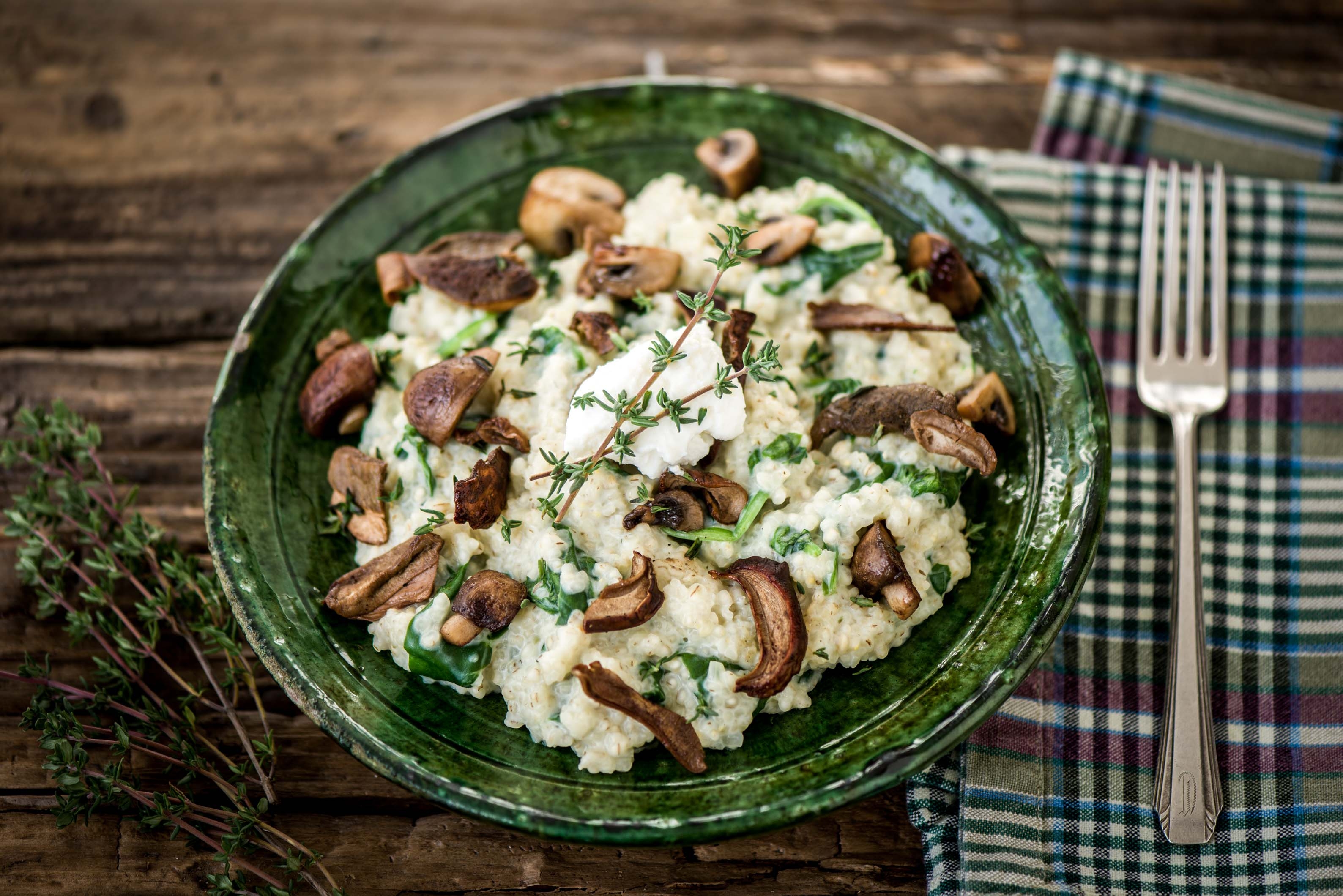 Kerniges Graupenrisotto