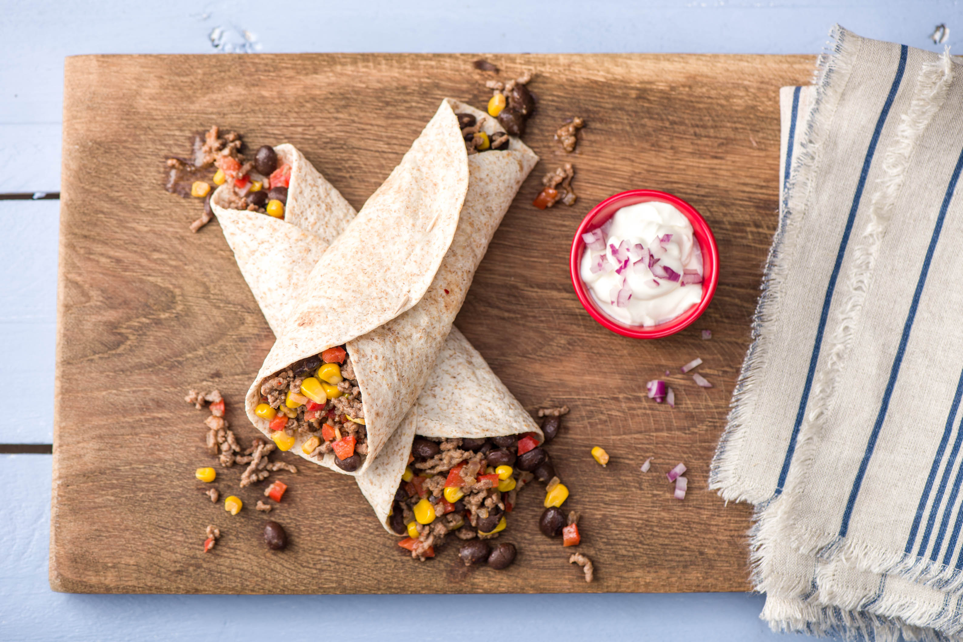 Beef and Corn Tortillas
