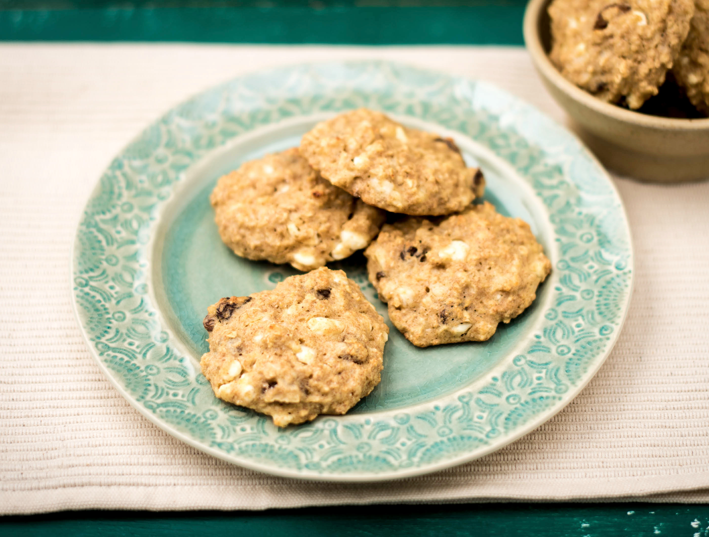 Luchtige appel-perenkoeken