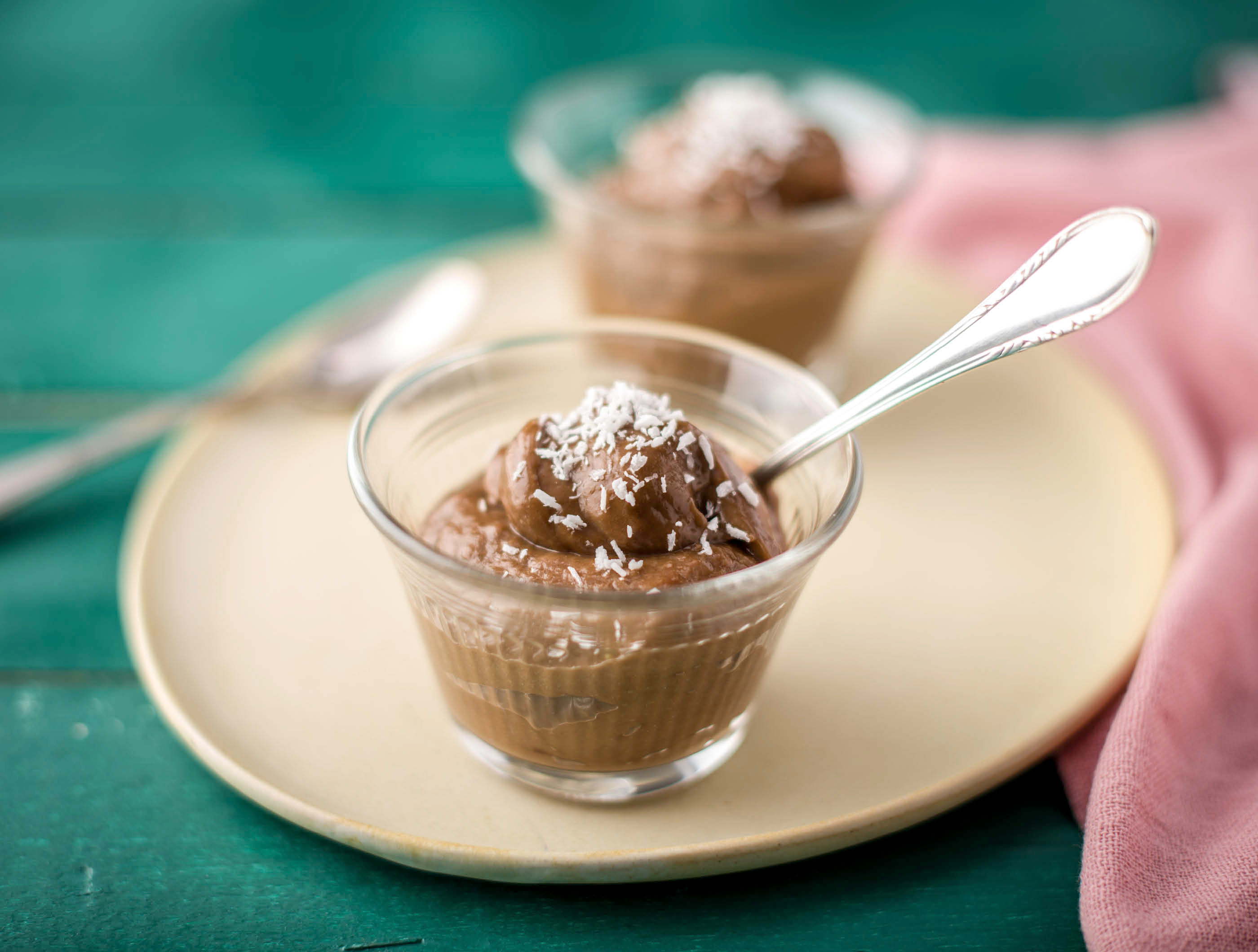 Chocolademousse van banaan en avocado