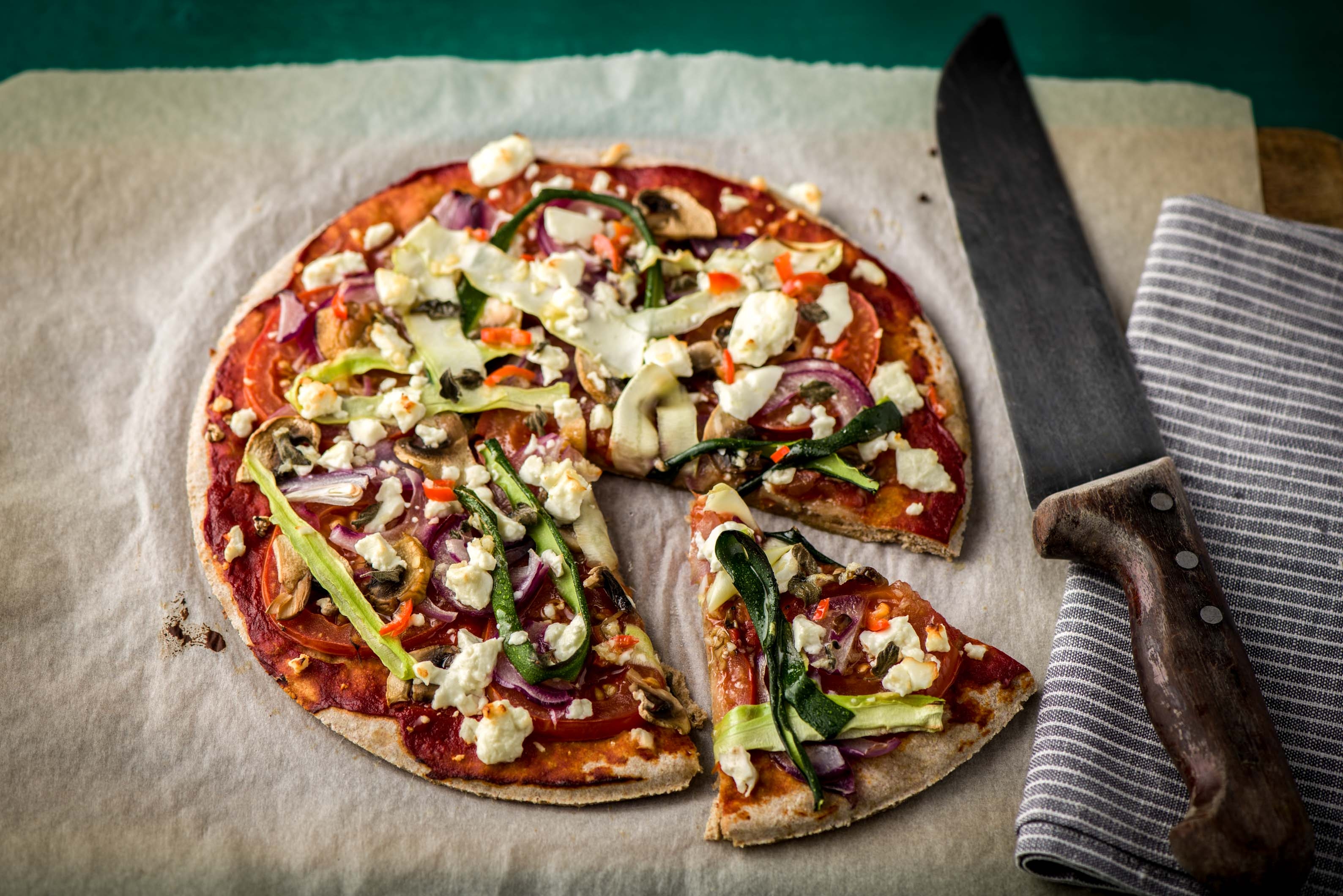 Summertime Veggie Pizza