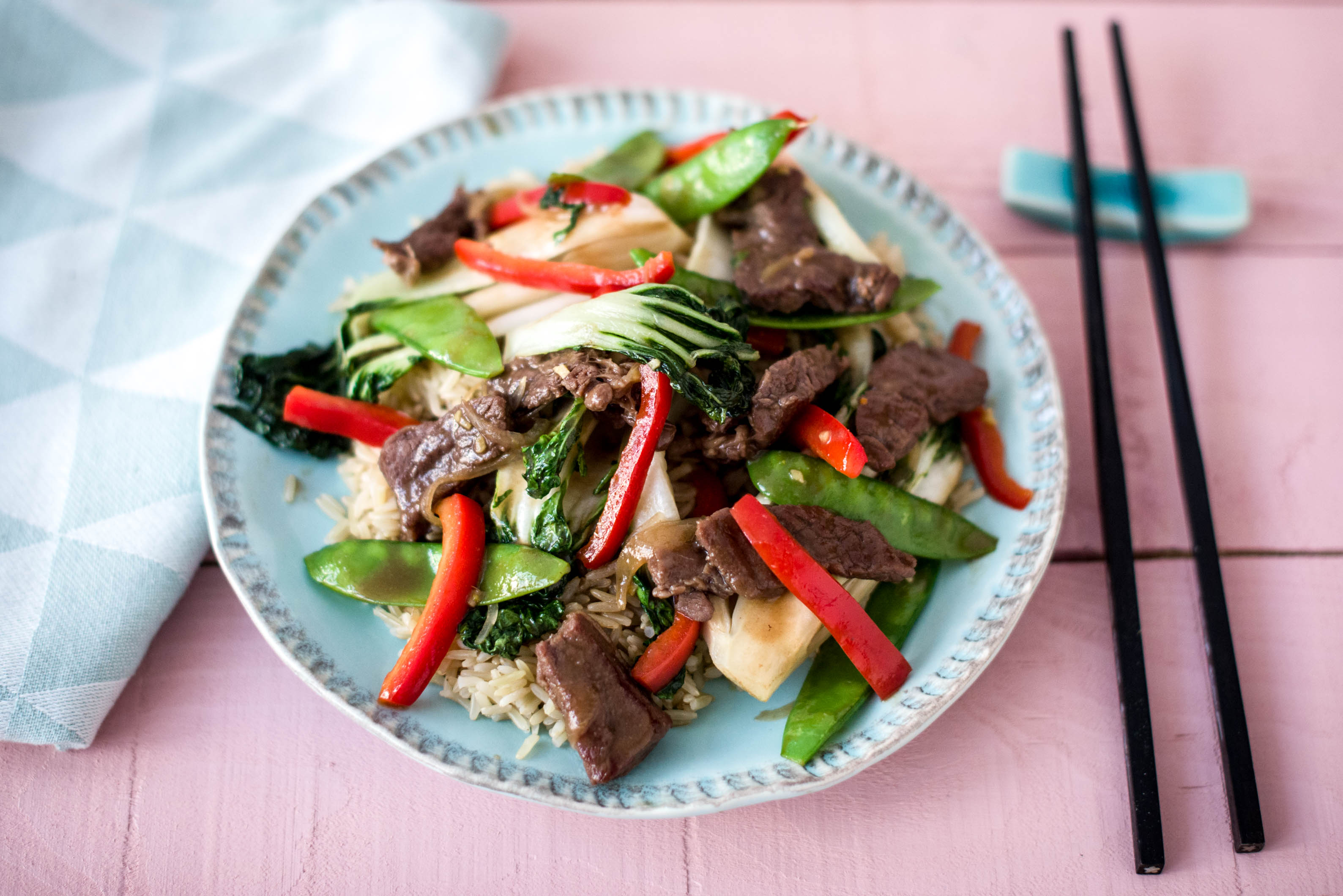 Family Hoisin Beef Stir Fry