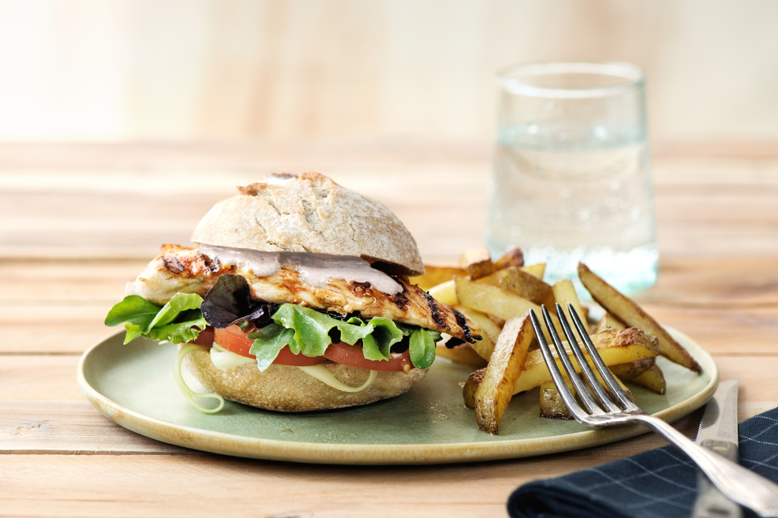 Bollywood Chicken Burgers