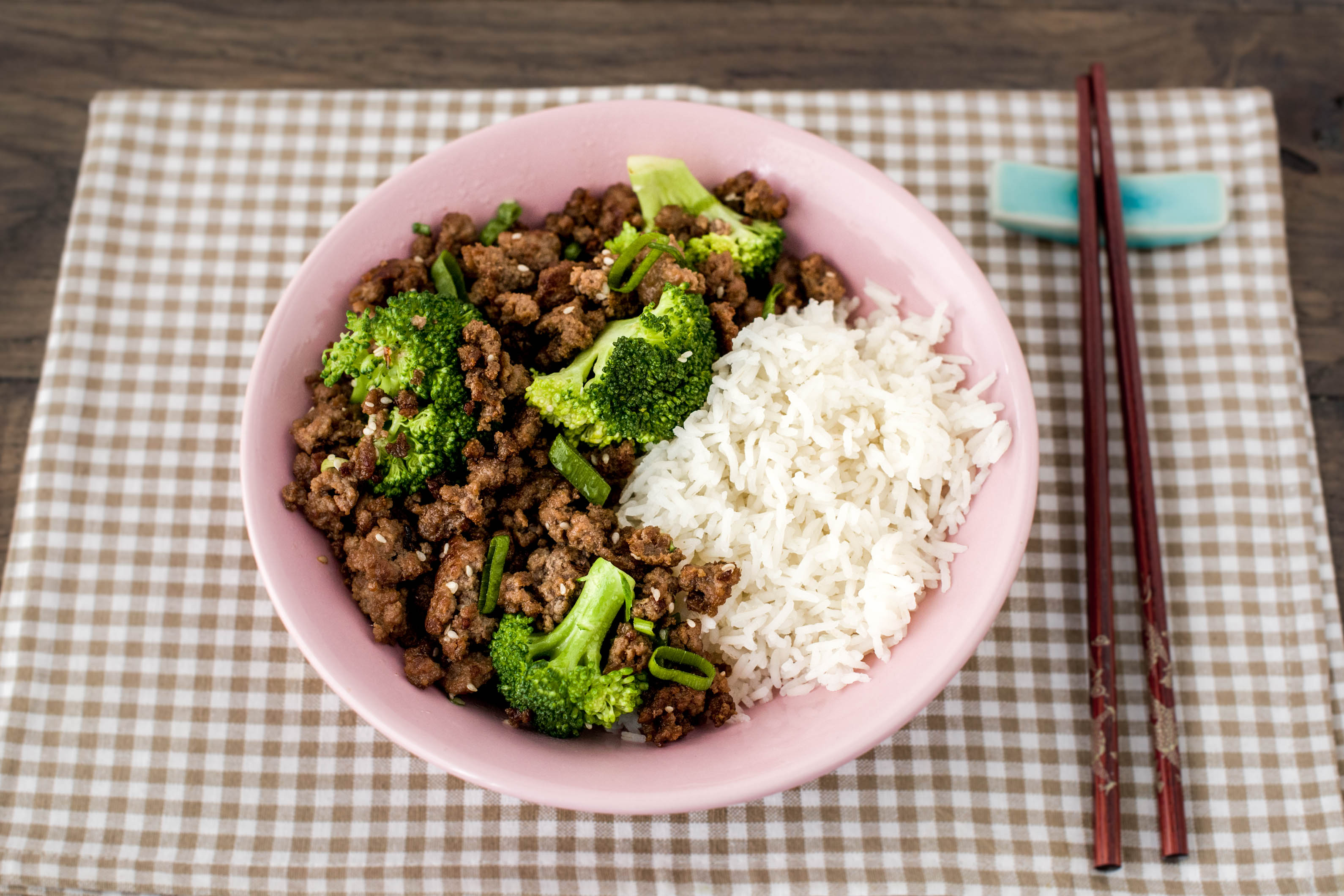 Family Korean Beef Bulgogi with Broccoli