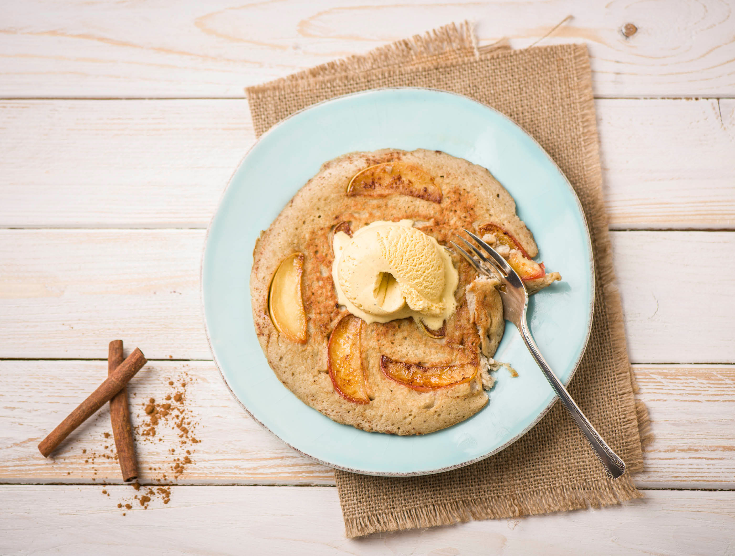 Appel-banaanpannenkoeken