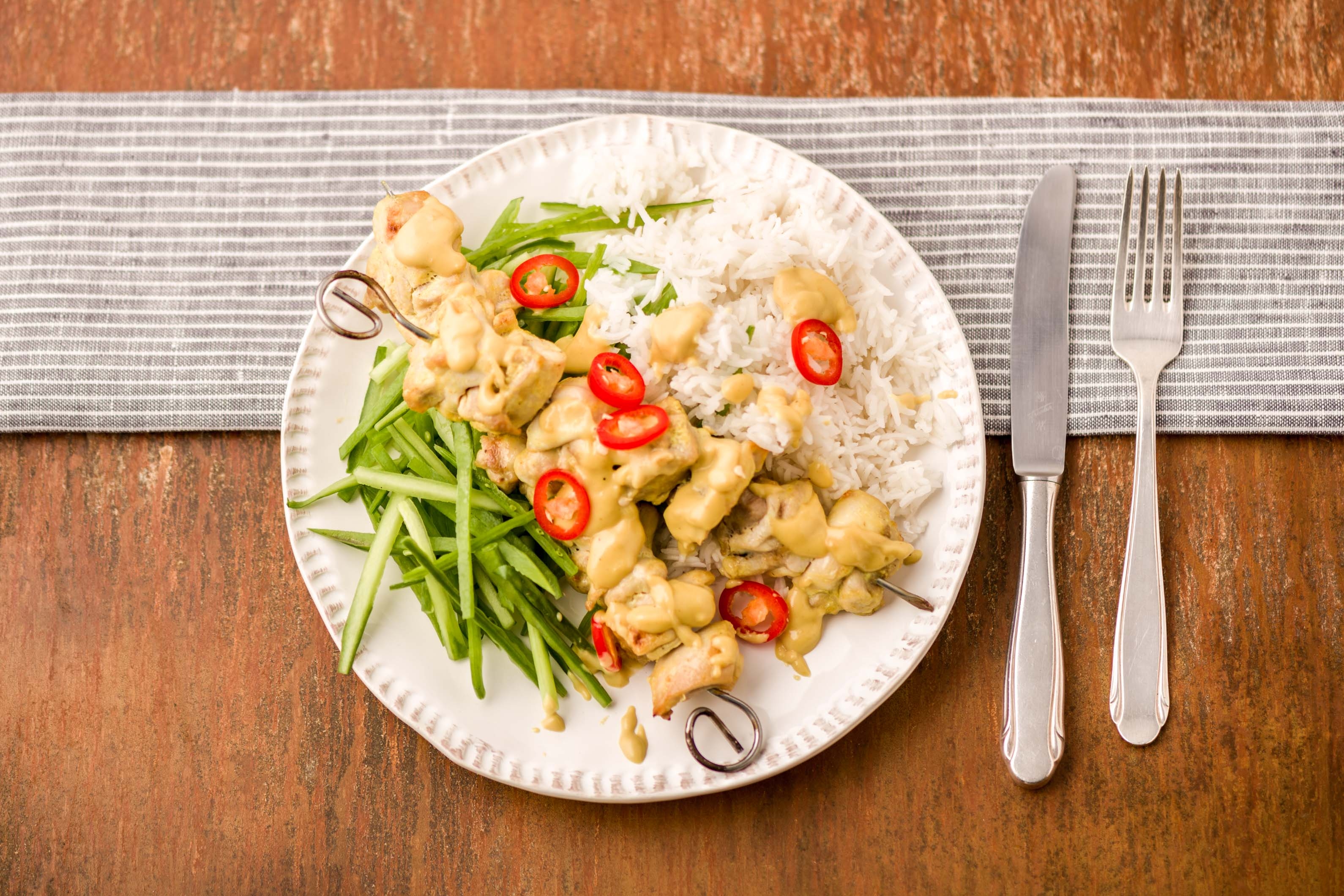 Chicken Satay Skewers