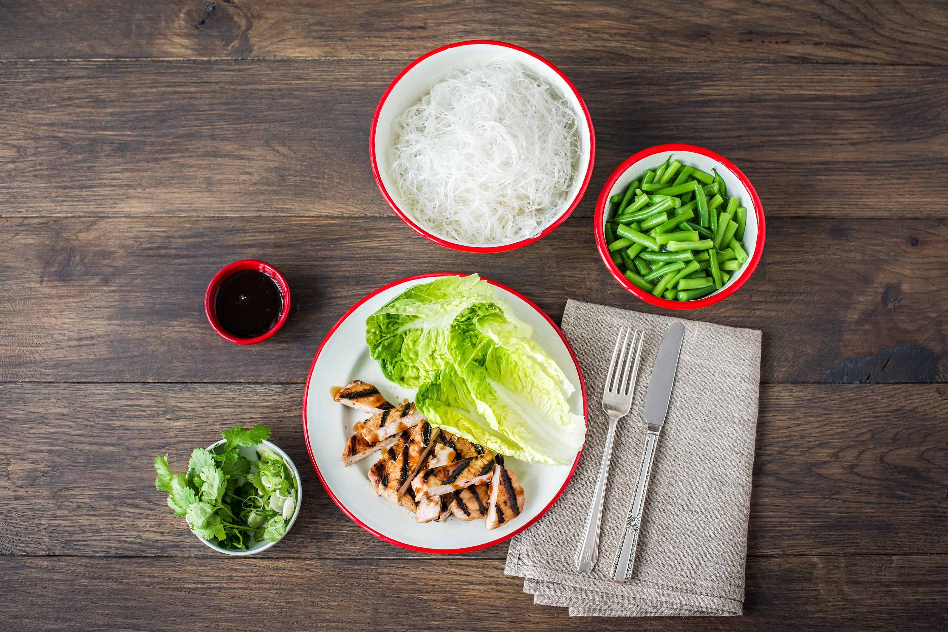 Hoisin Pork Lettuce Cups