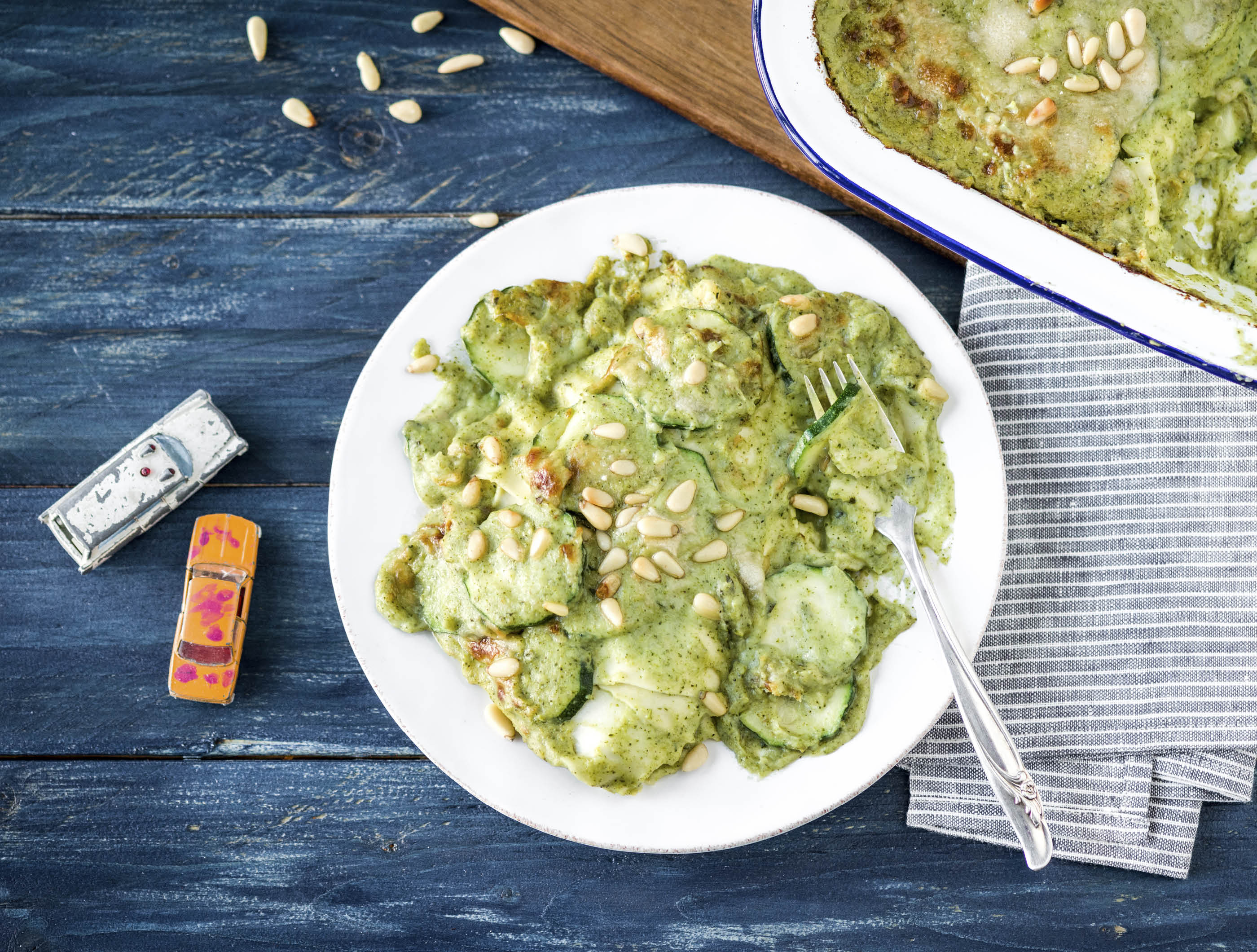 Lasagne met broccoli-kaassaus