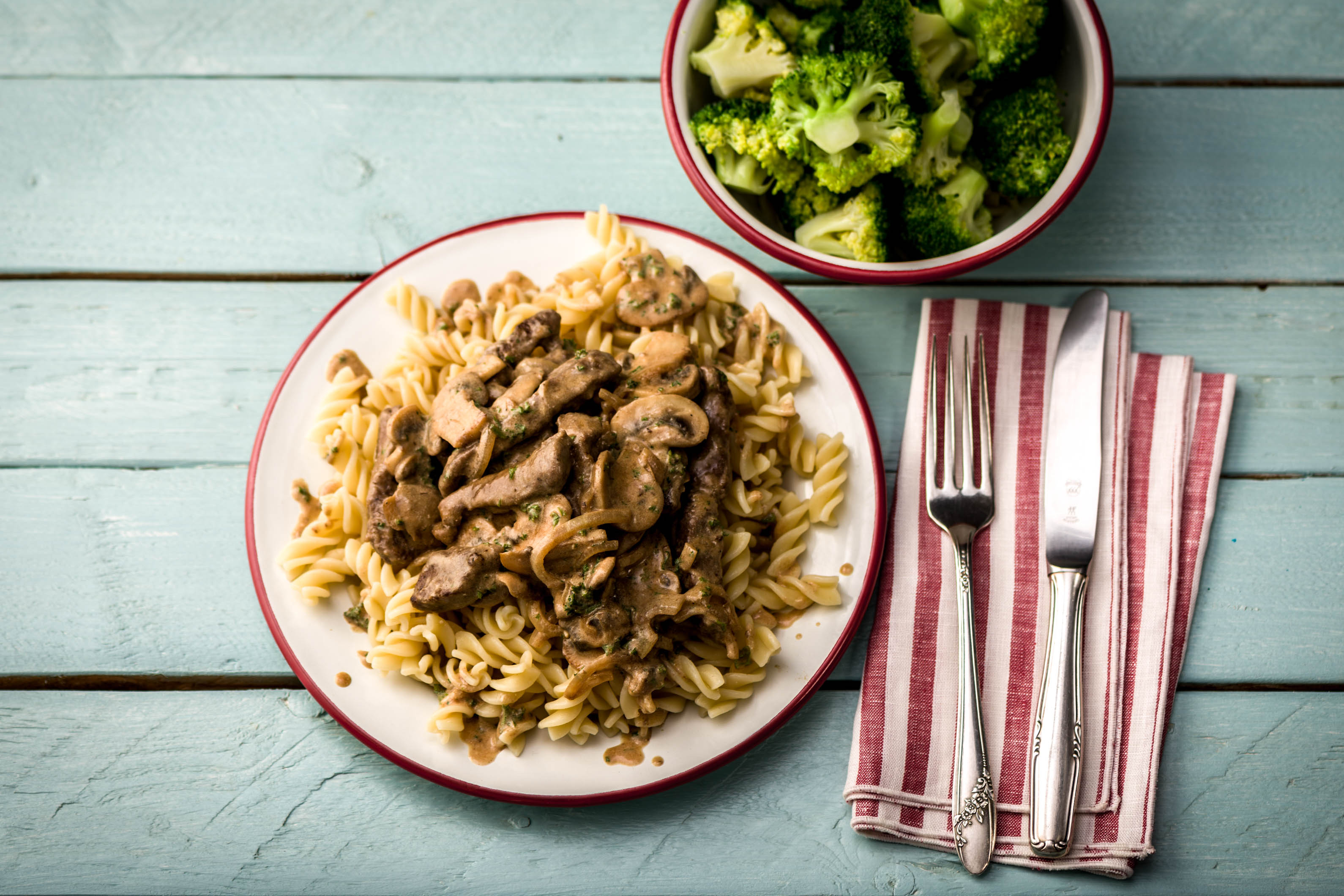 Healthy Beef Stroganoff