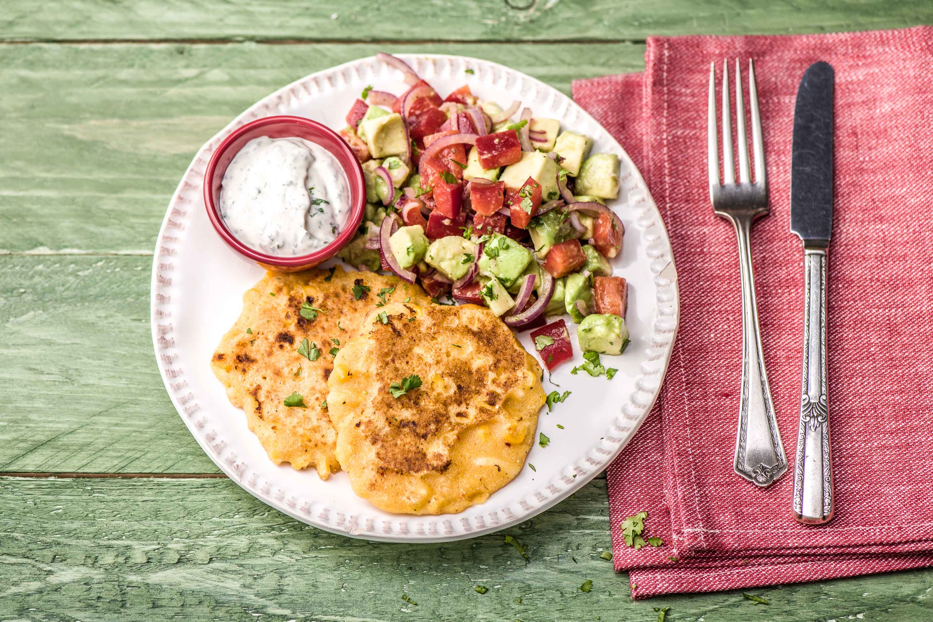 Sehr mexikanisch: Maispfannkuchen