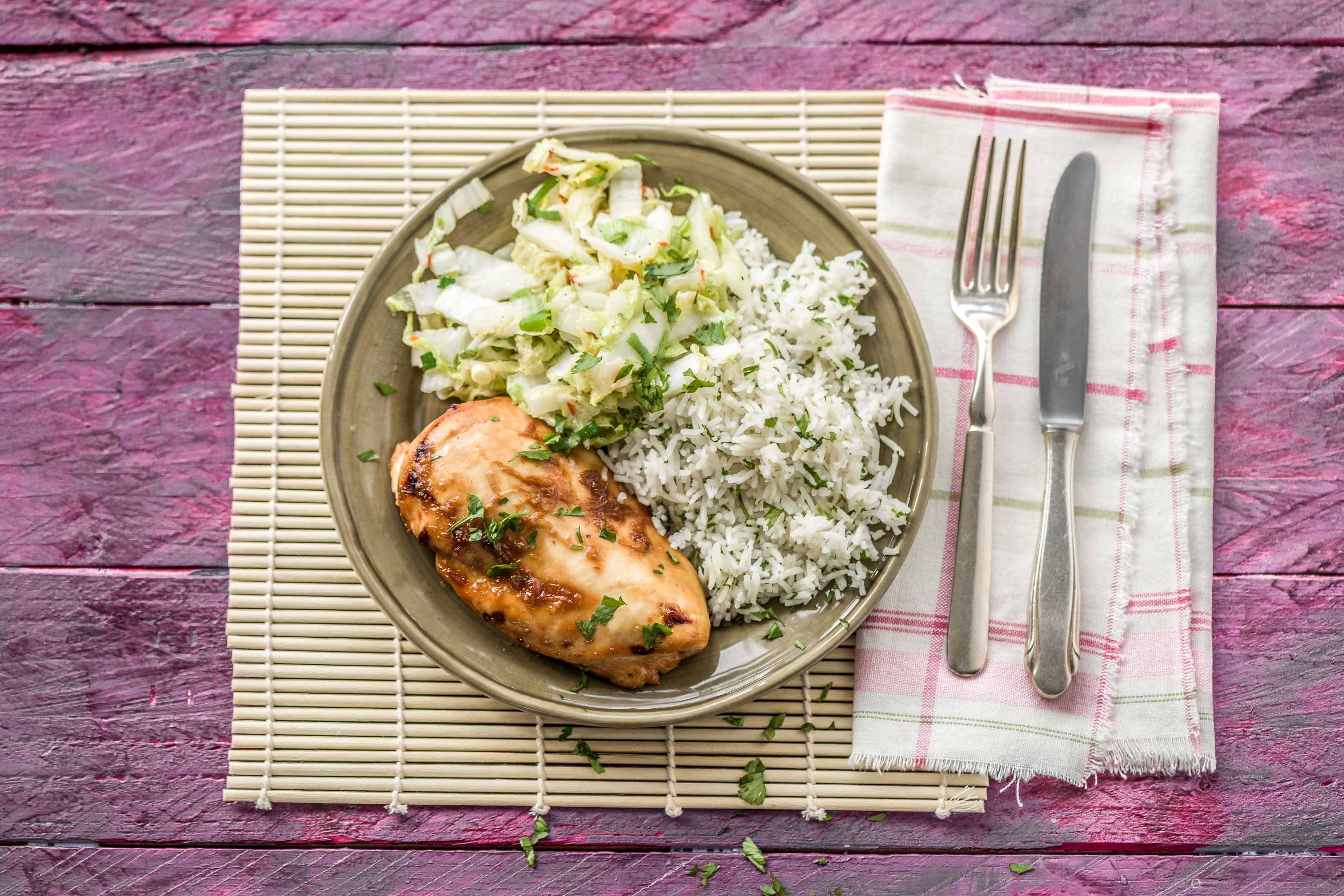 Aloha: „Huli Huli“-Pute mit Chinakohl