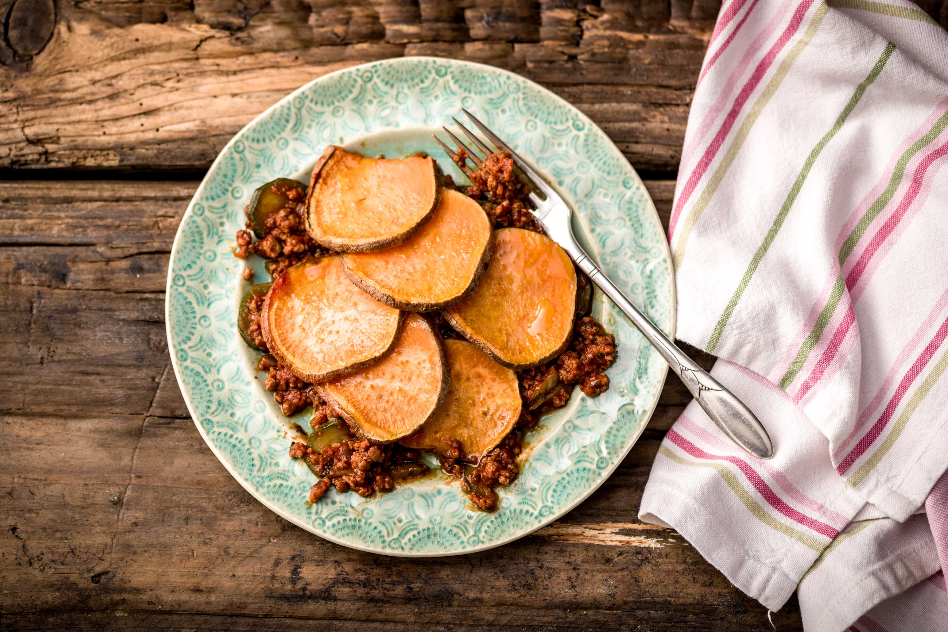 Smokey Lamb and Sweet Potato Hotpot