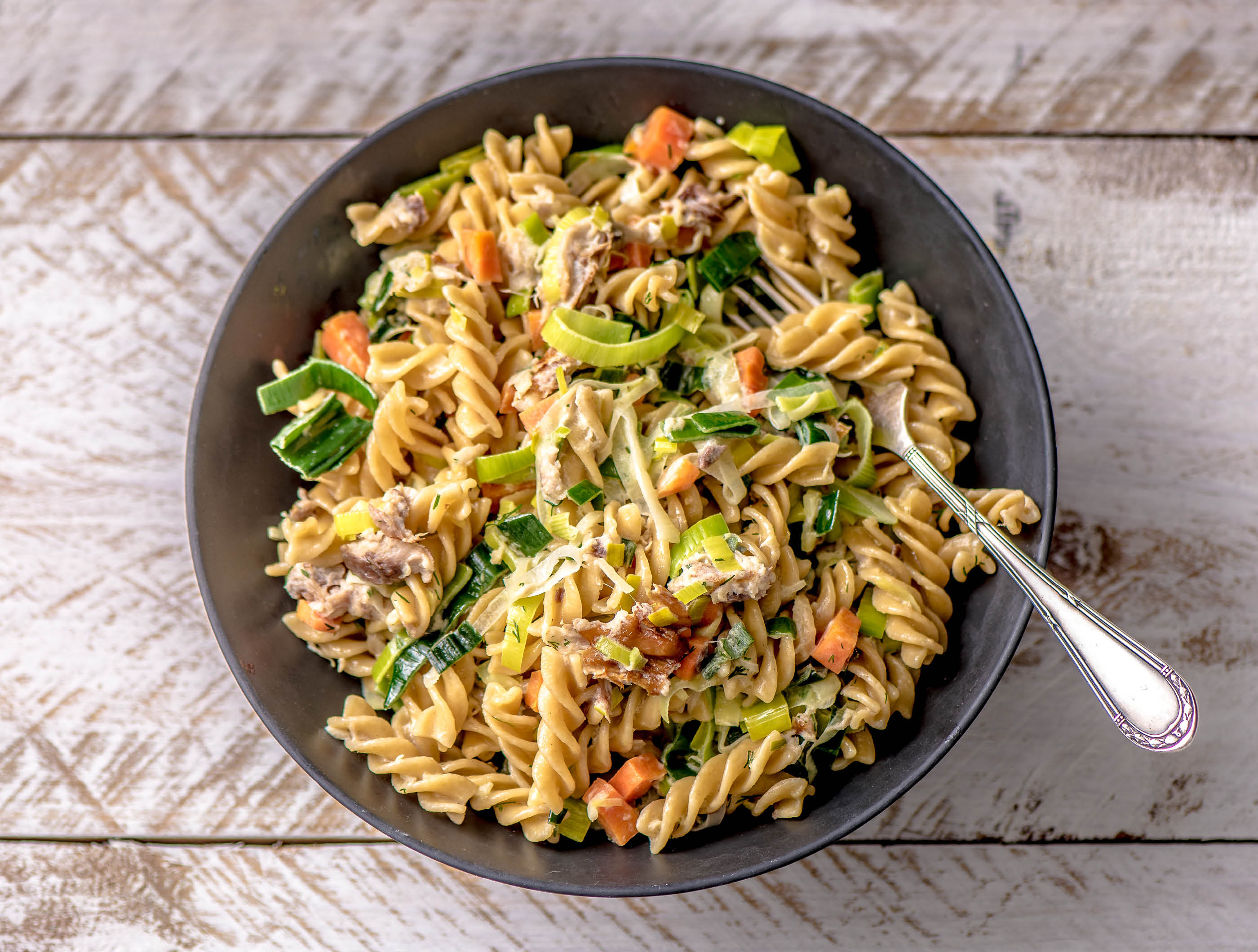 Warmgerookte makreel