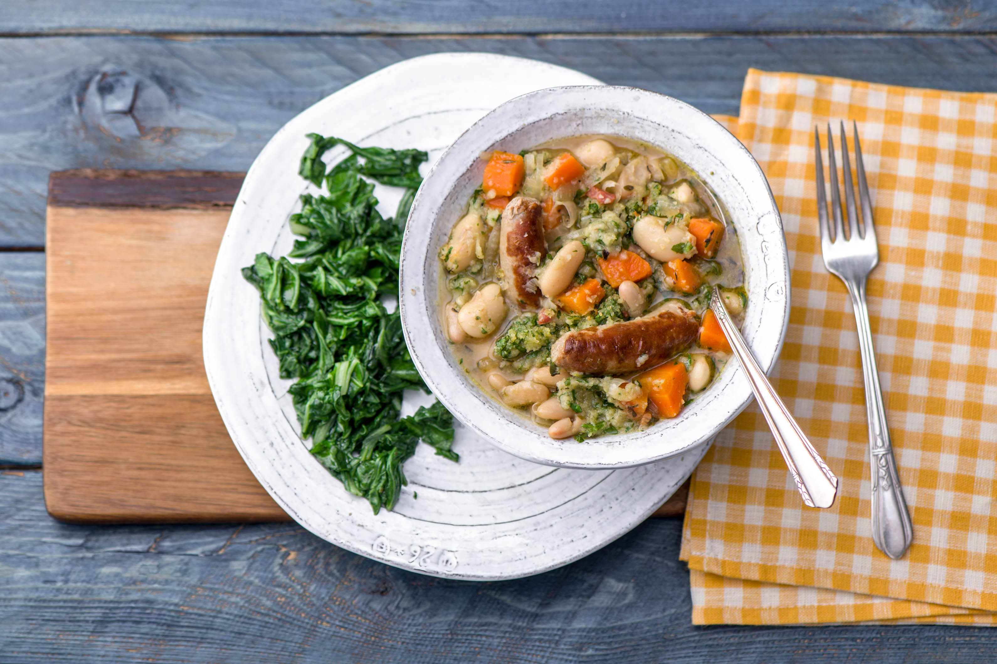 Pork Belly and Sausage Cassoulet