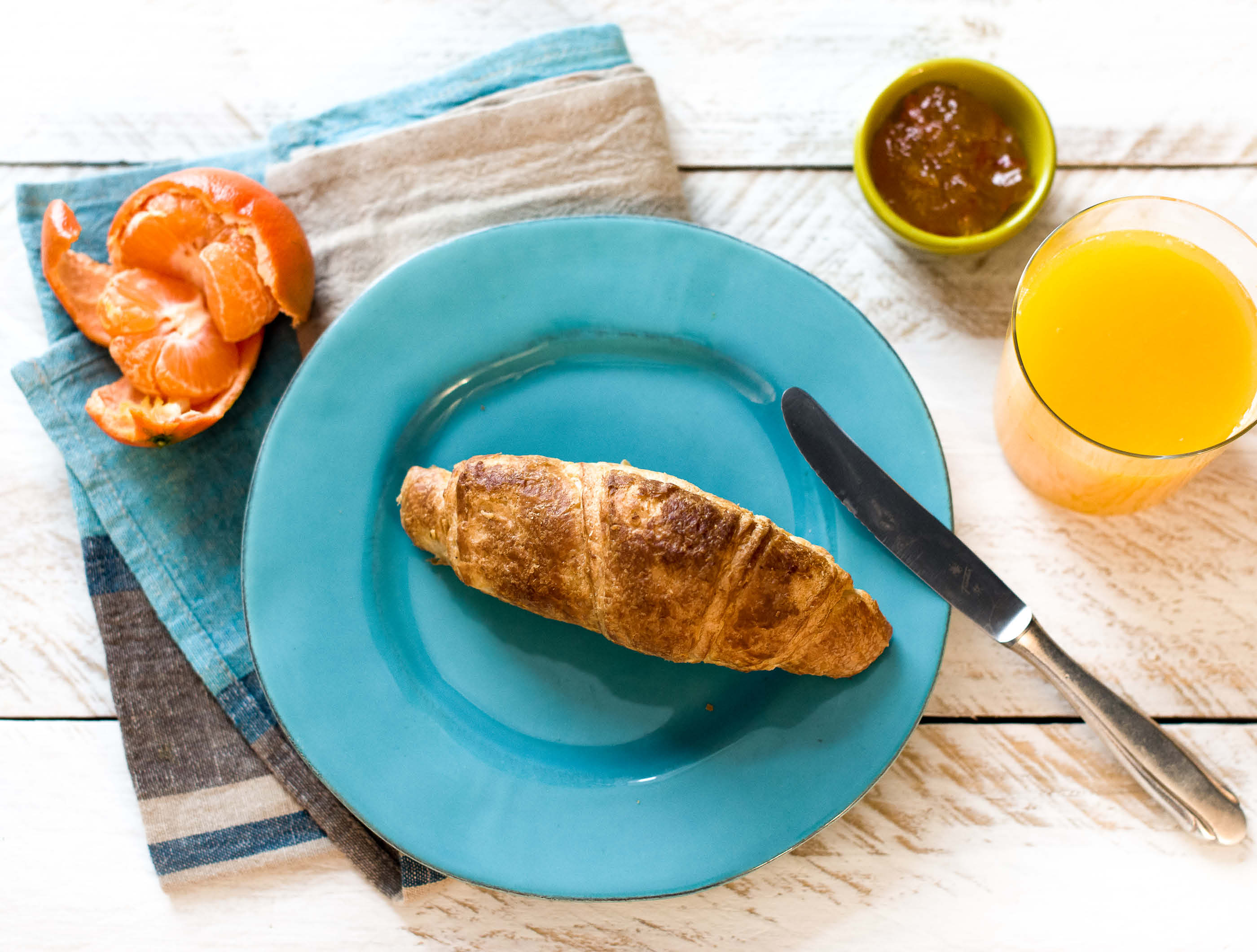 Oranje ontbijt