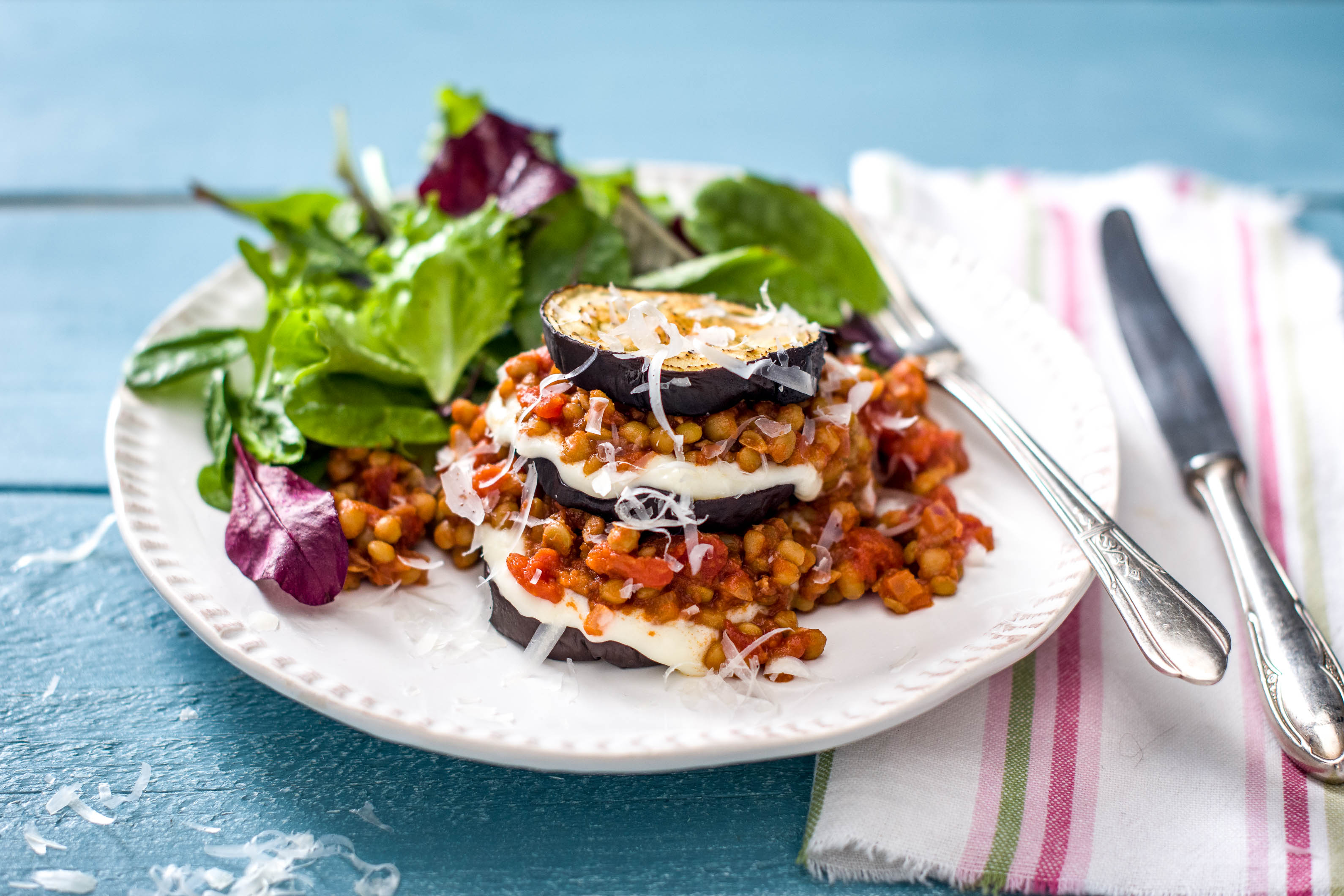 Cheat’s Lentil Moussaka
