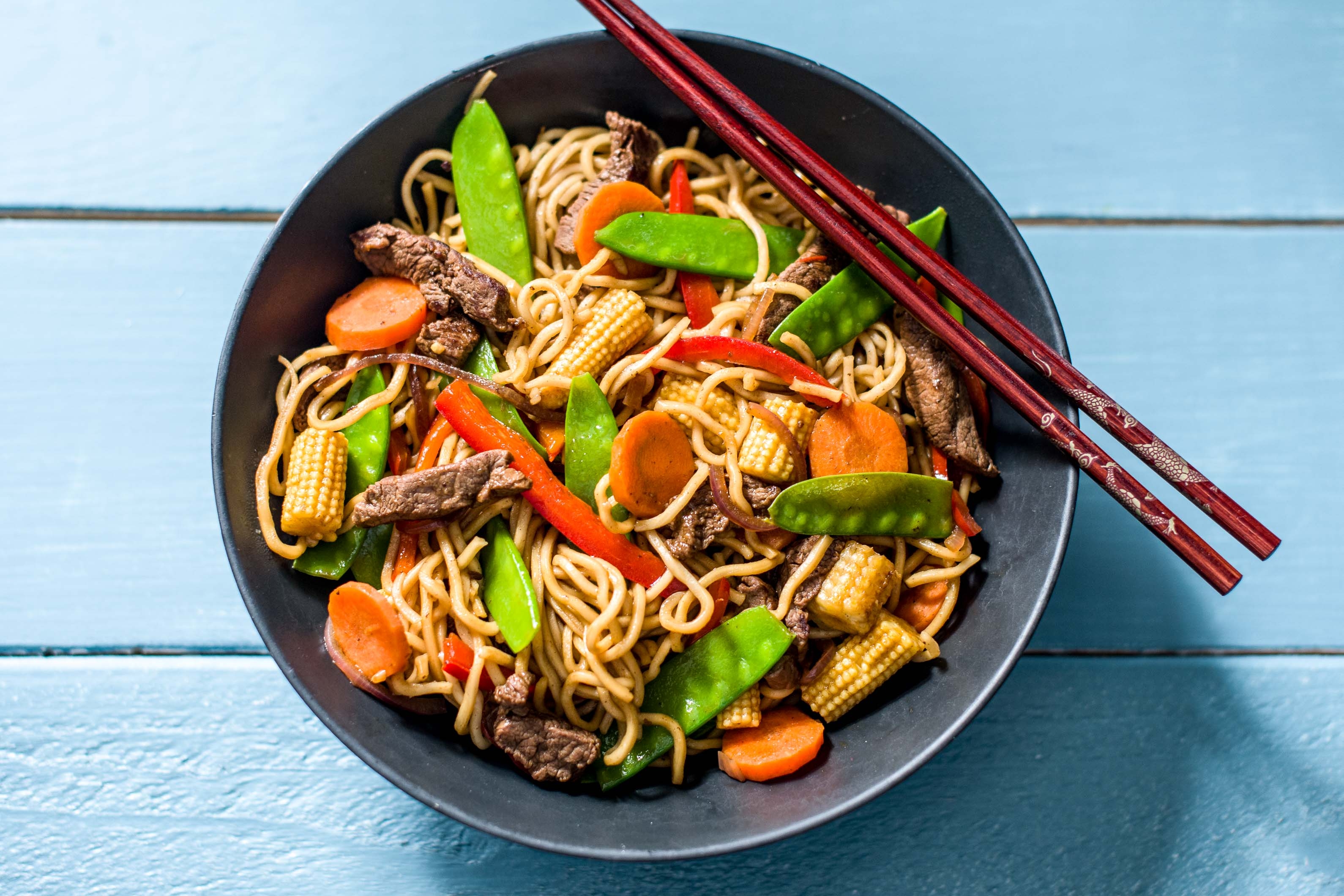 Hoisin Beef Noodles