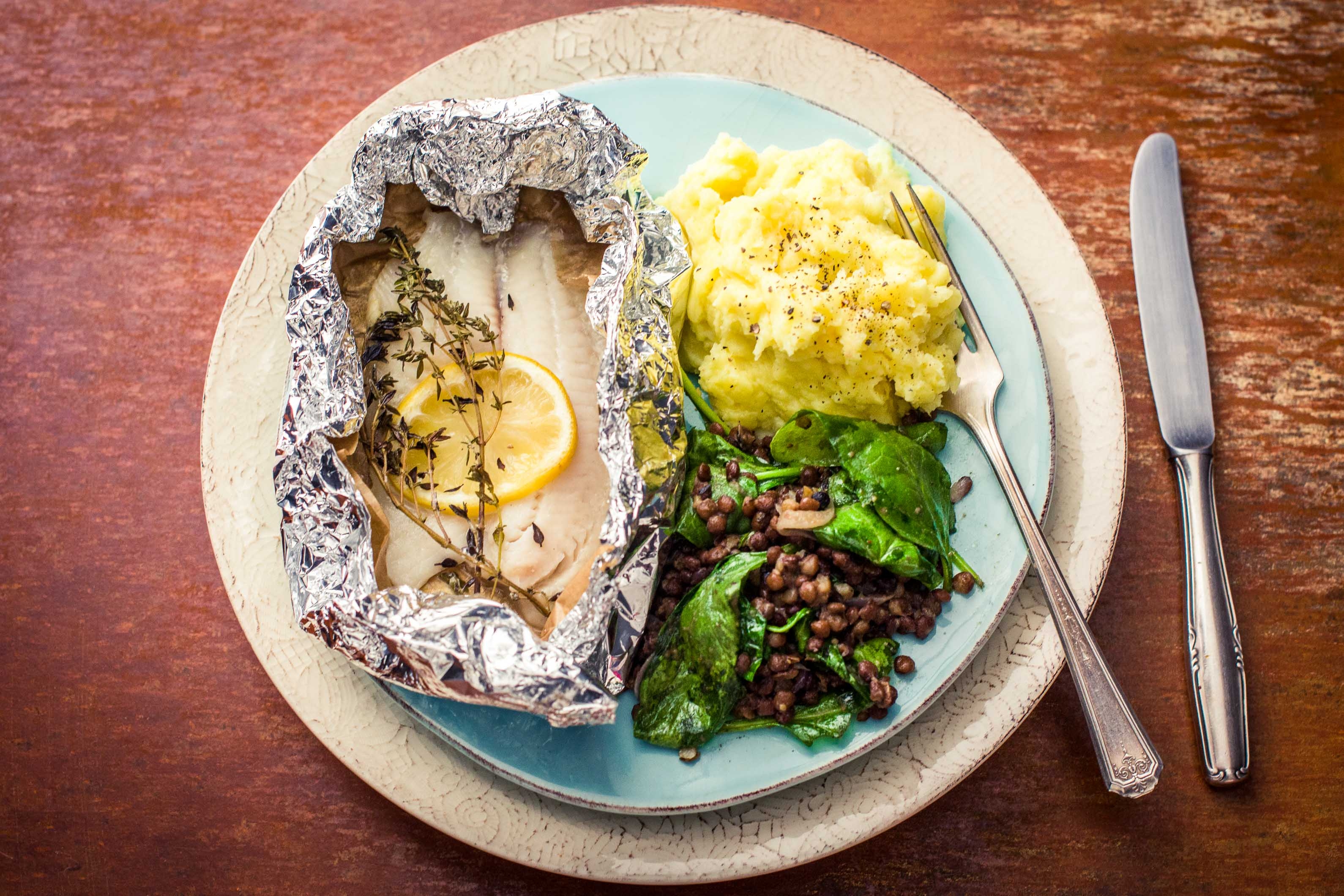Lemon & Thyme Fish Papillote