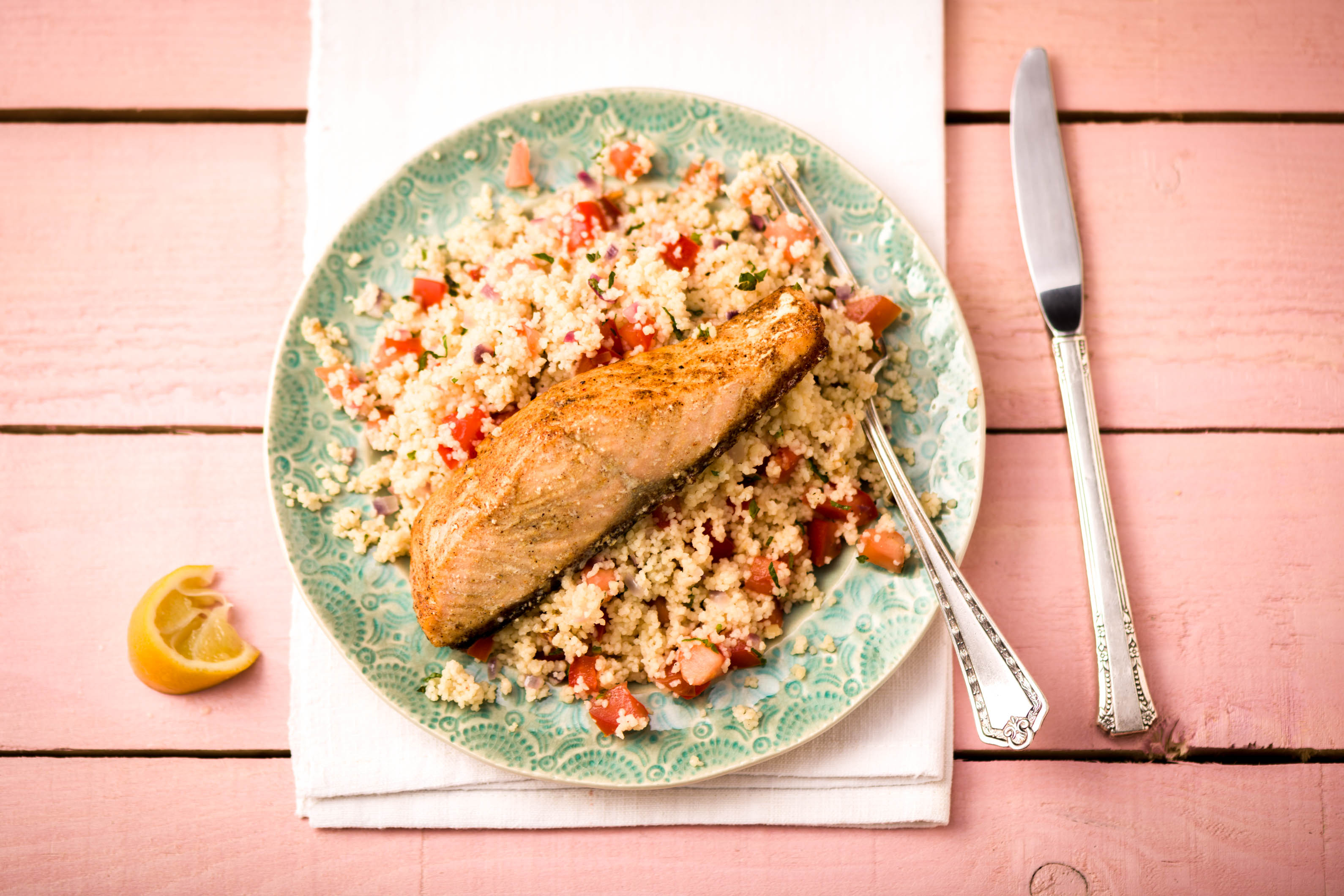 Moroccan Spiced Salmon