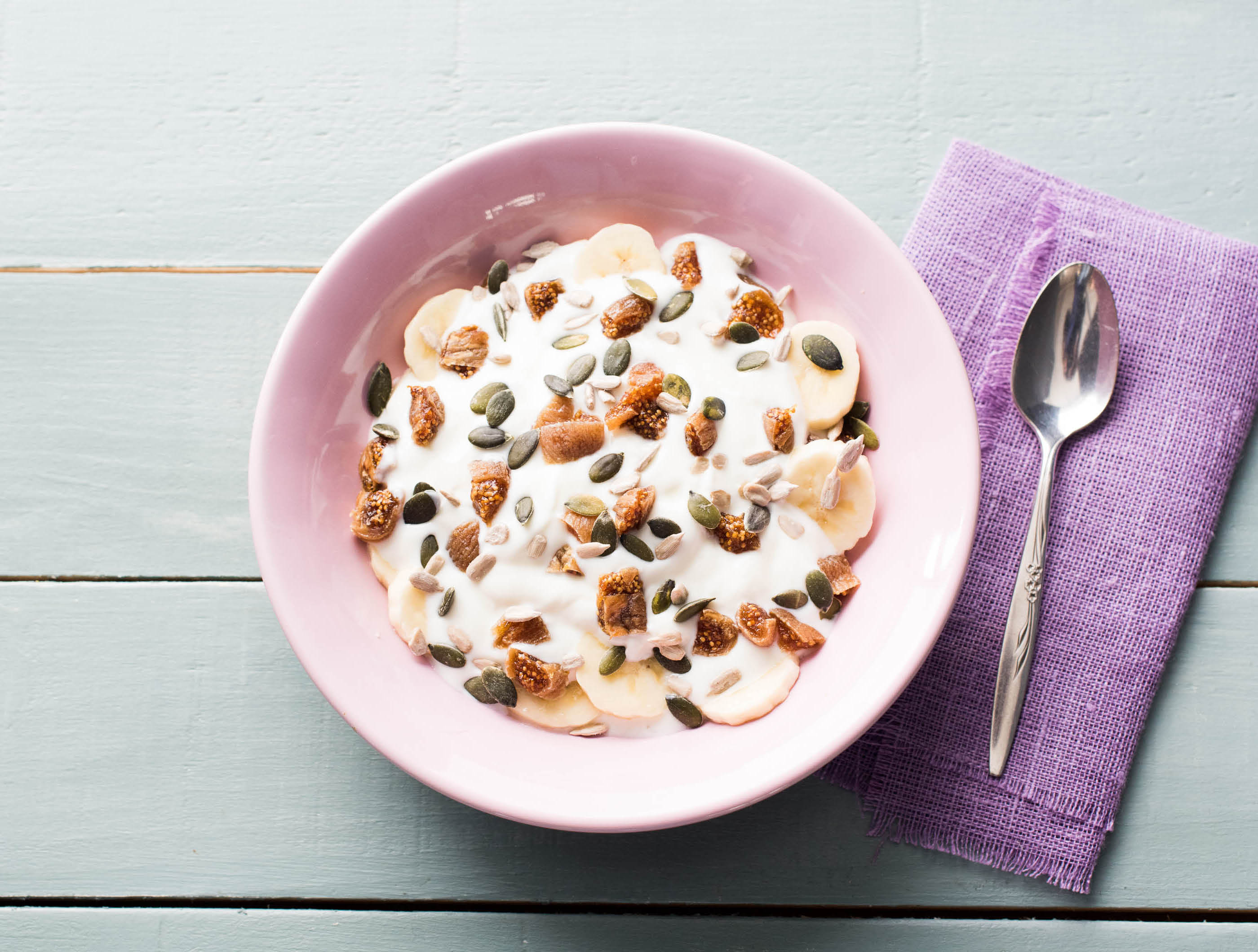 Alpro Mild & Creamy met banaan en vijgen